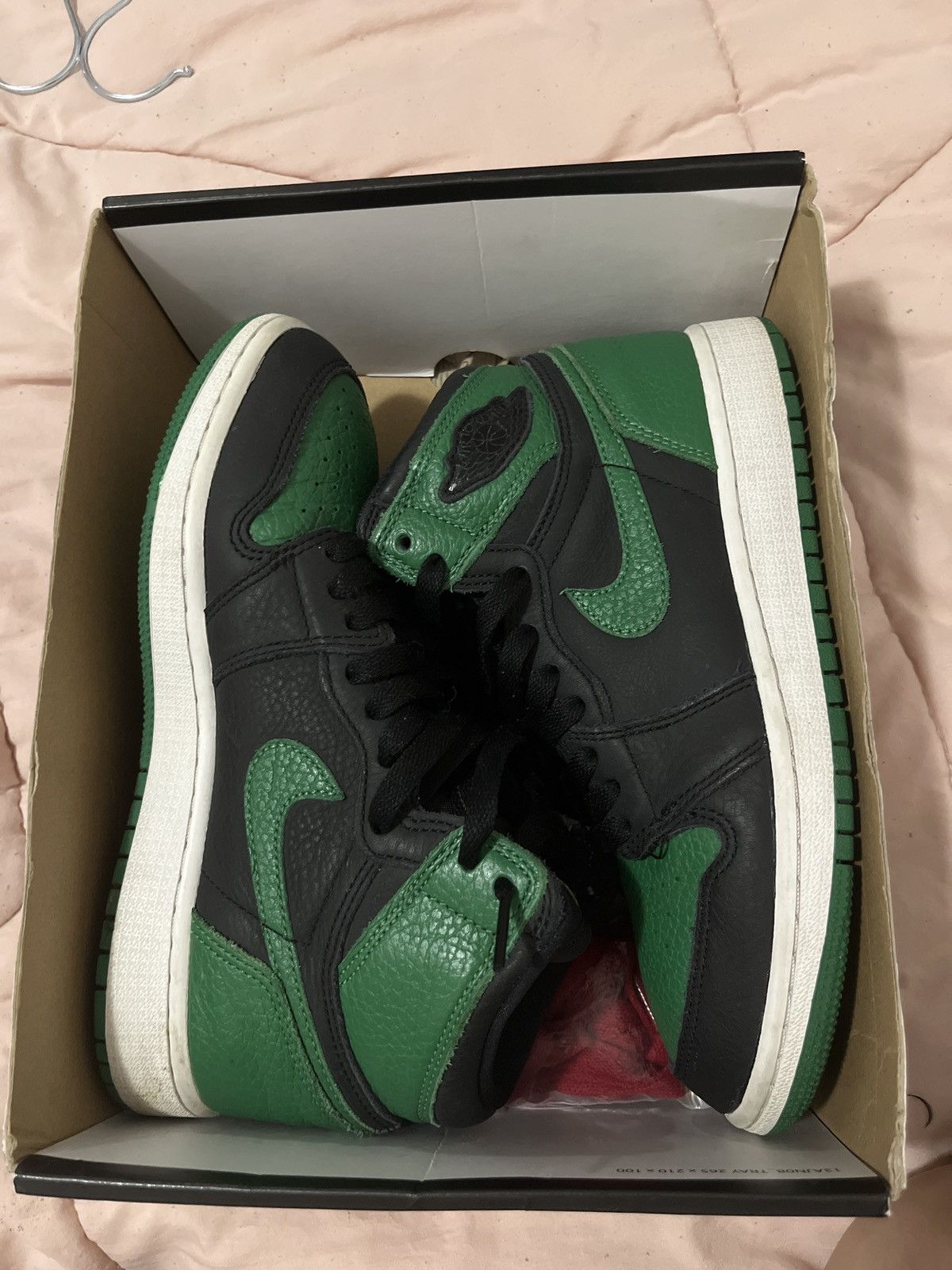 Jordan Brand JORDAN 1 PINE GREEN Size US 4.5 / IT 34.5 - 1 Thumbnail