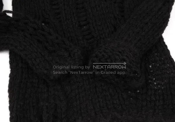 Comme des Garcons Comme Des Garcons Black vintage woven top Size S / US 4 / IT 40 - 6 Thumbnail
