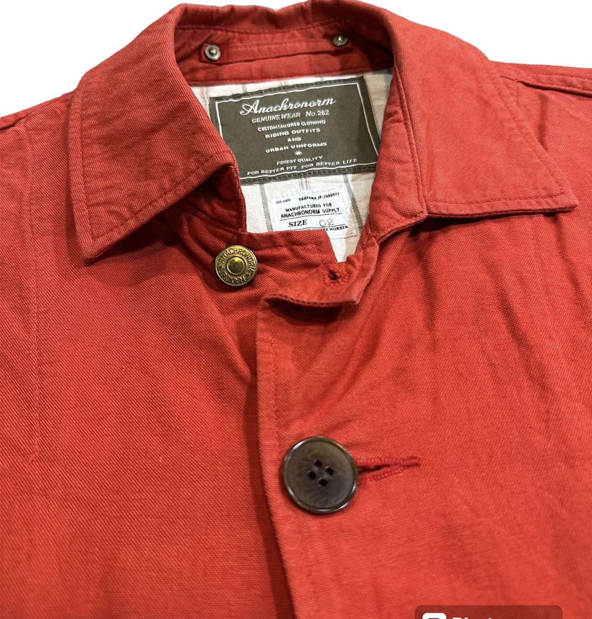 ANACHRONORM Anachronorm Supply Coat Jacket Size 38R - 5 Thumbnail