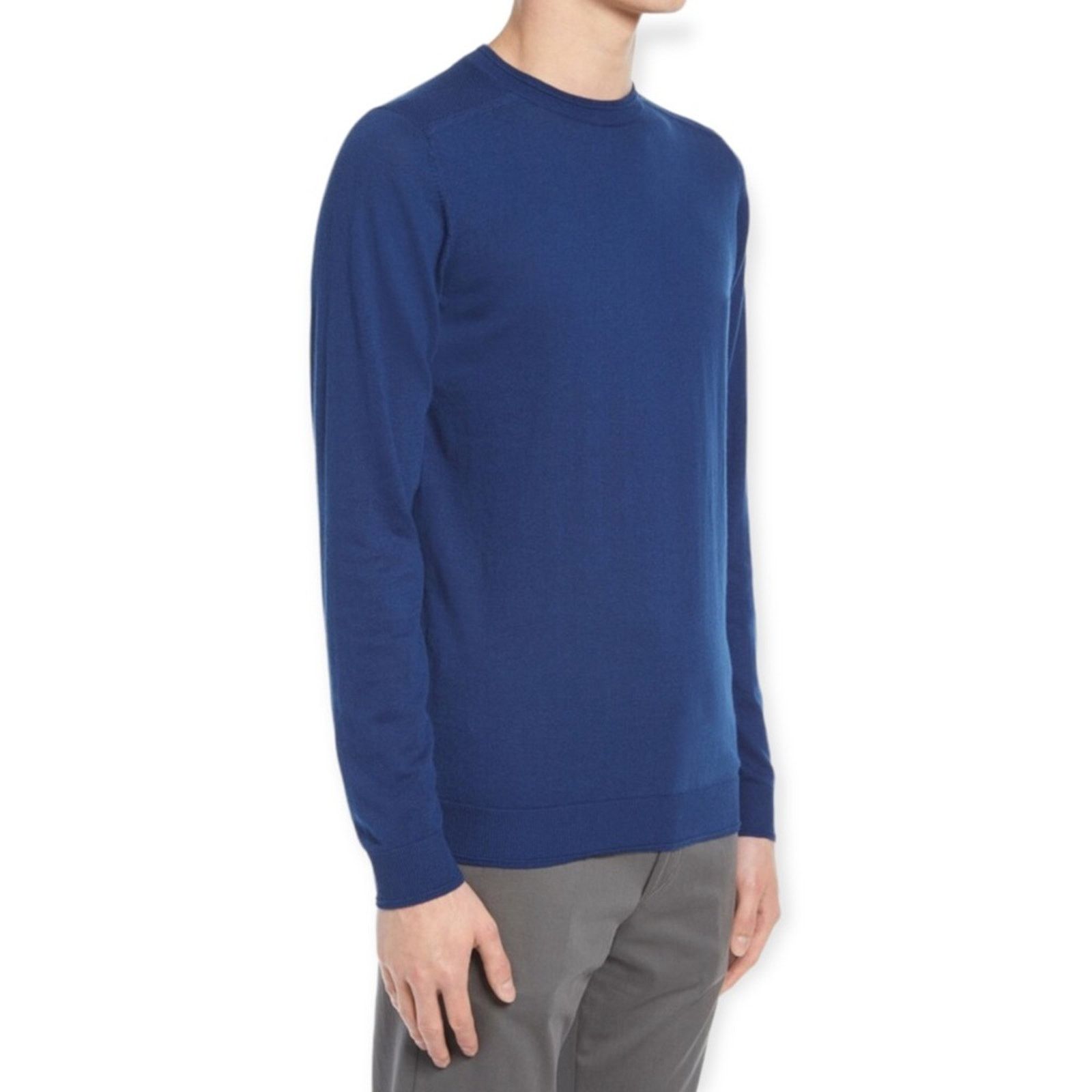 Ted Baker Ted Baker Sandkas Blue Crewneck Sweater Size 7 (3X) NWT $149 Size US XXL / EU 58 / 5 - 4 Thumbnail