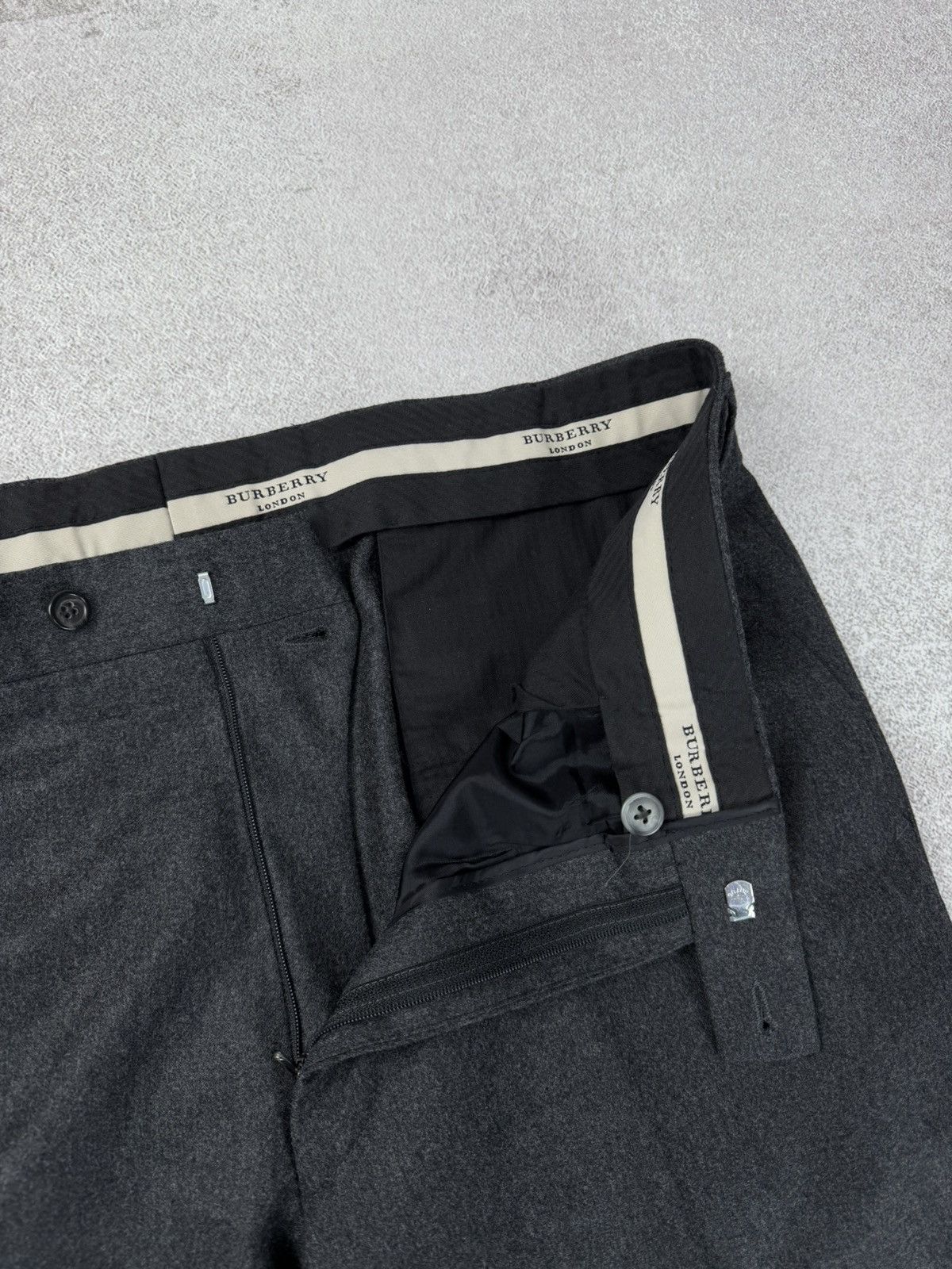 Burberry Vintage Burberry 120’S Wool Trousers Pants Men’s Size 52 Size US 36 / EU 52 - 6 Thumbnail