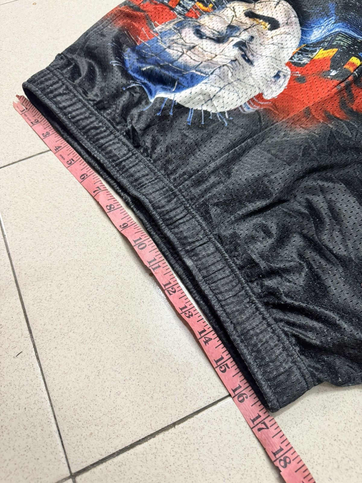 Supreme SUPREME X HELLRAISER PINHEAD MESH SHORTS Size US 34 / EU 50 - 4 Thumbnail