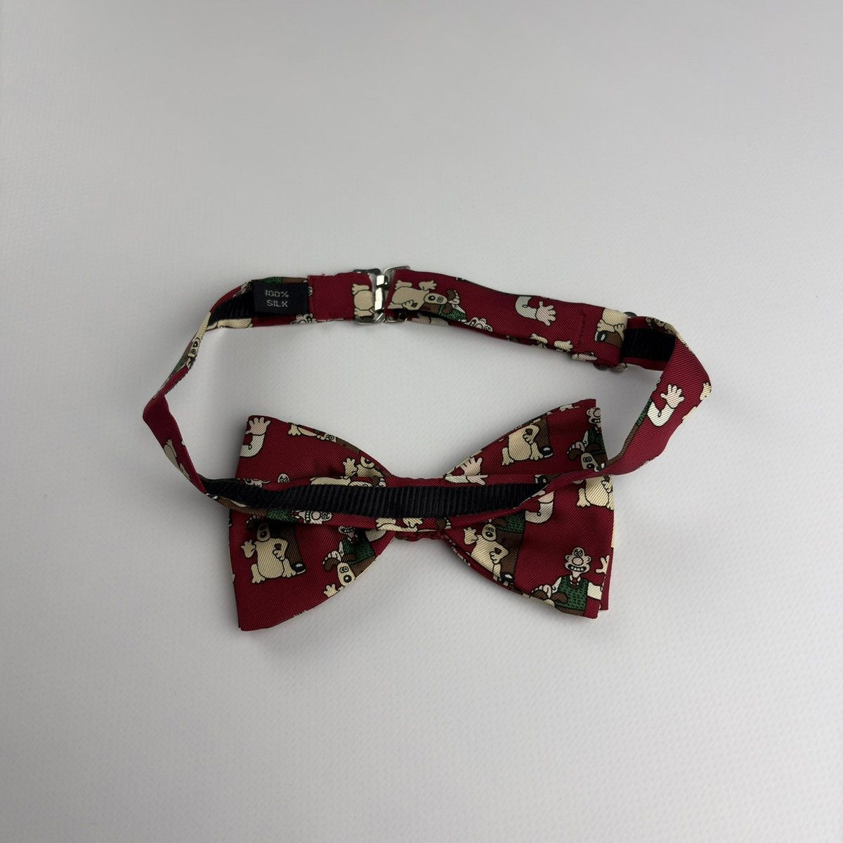 Other Wallace & Gromit Vintage Silk Bow Tie Size ONE SIZE - 2 Thumbnail
