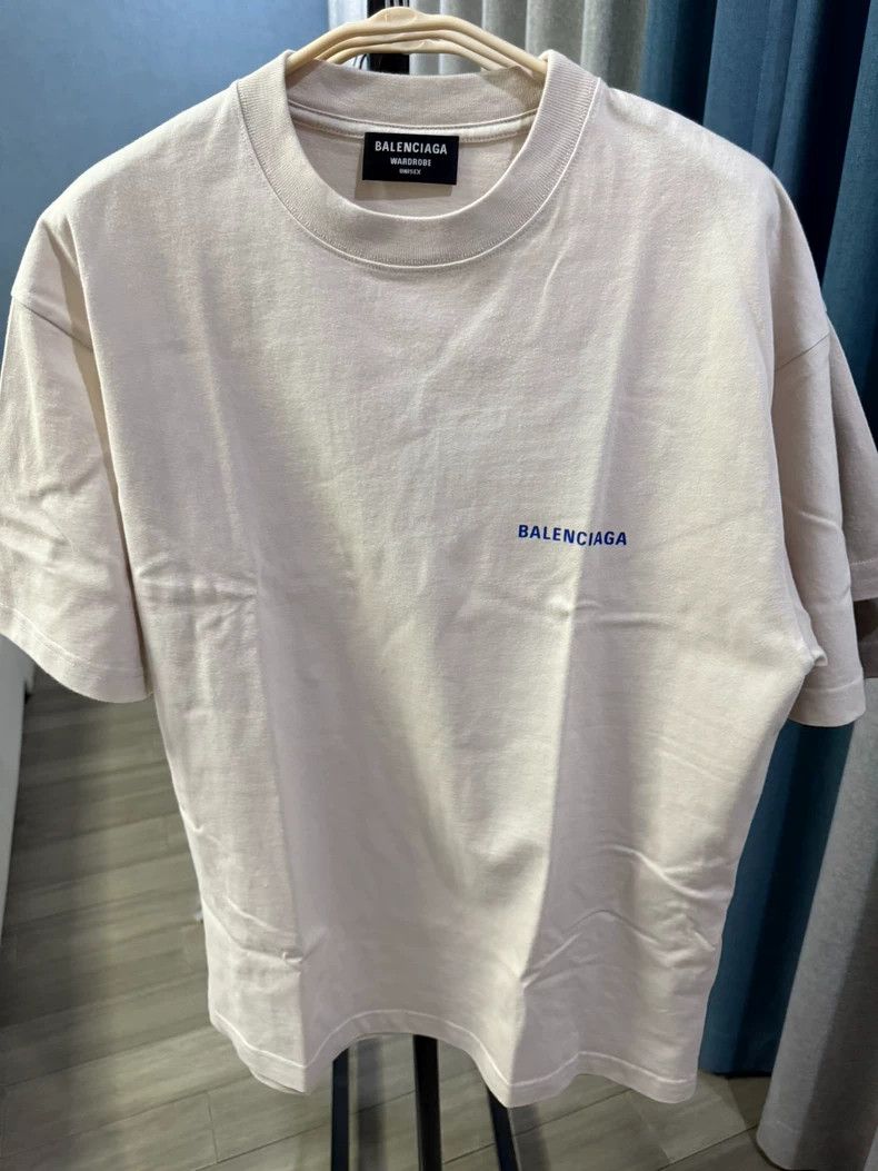 Balenciaga Balenciaga Letter Logo Print Crew Neck Pullover Short Slee Size US XS / EU 42 / 0 - 2 Thumbnail