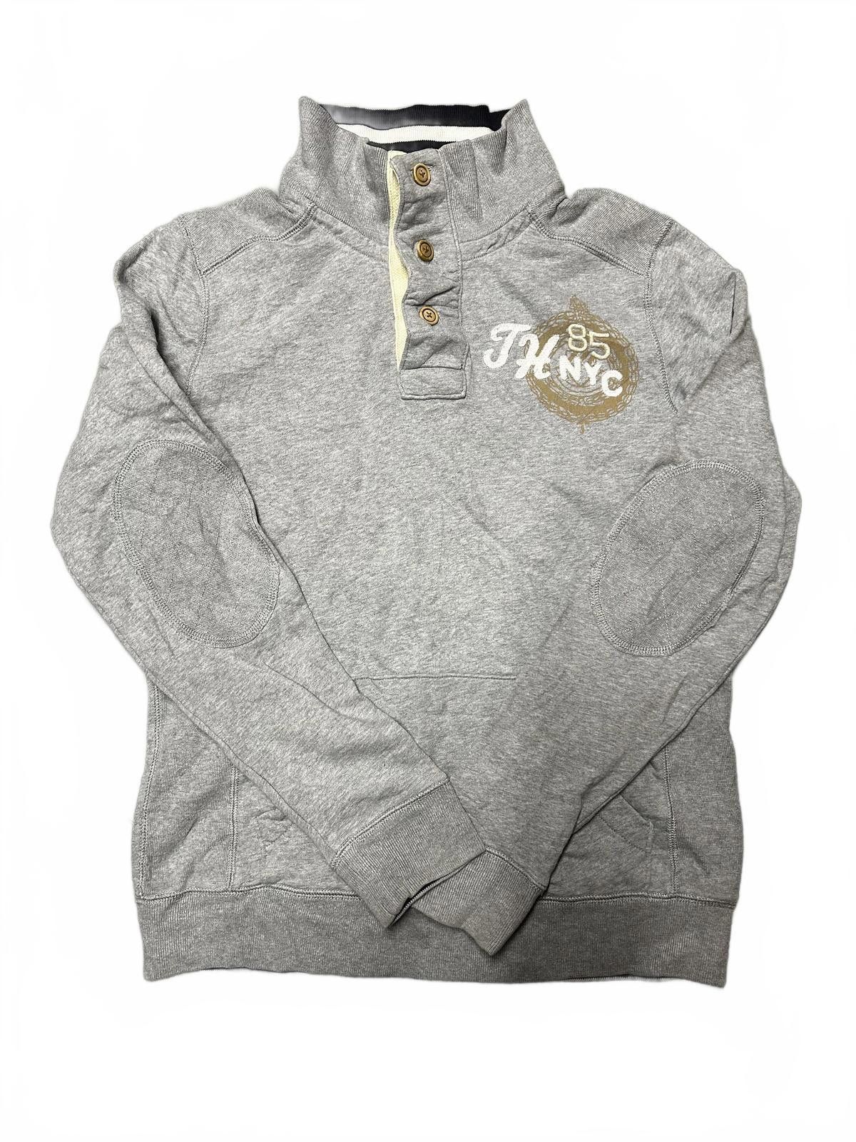 Tommy Hilfiger Tommy Hilfiger Vintage Fit Pullover Sweatshirt - Grey Size US M / EU 48-50 / 2 - 2 Thumbnail