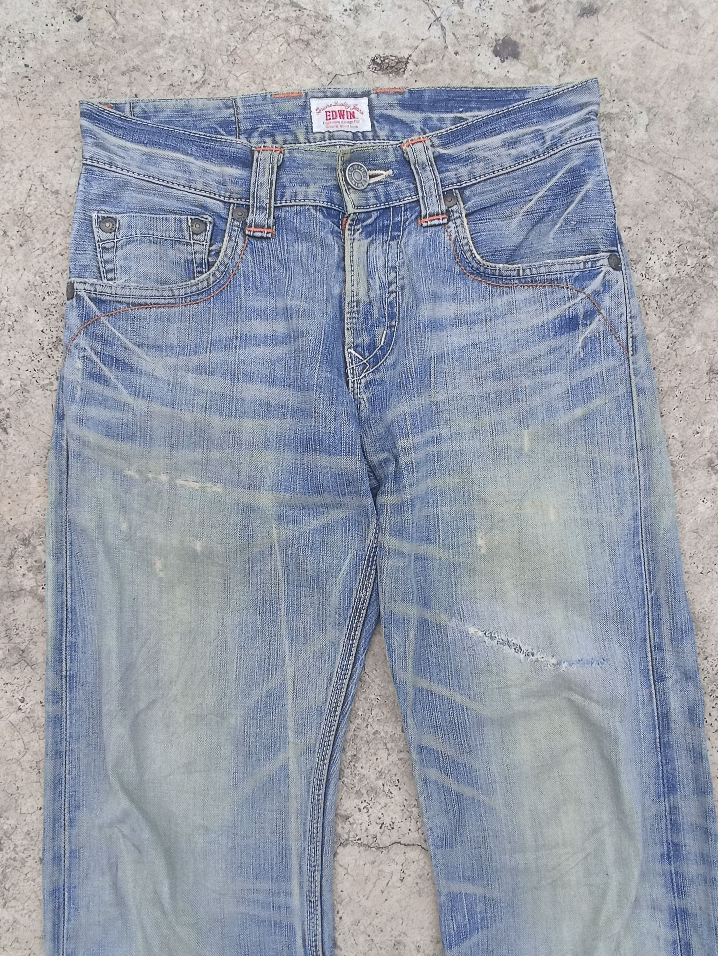 Edwin Vtg Edwin jeans washed LGB Street fashion Edwin Exclusive Size US 32 / EU 48 - 5 Thumbnail