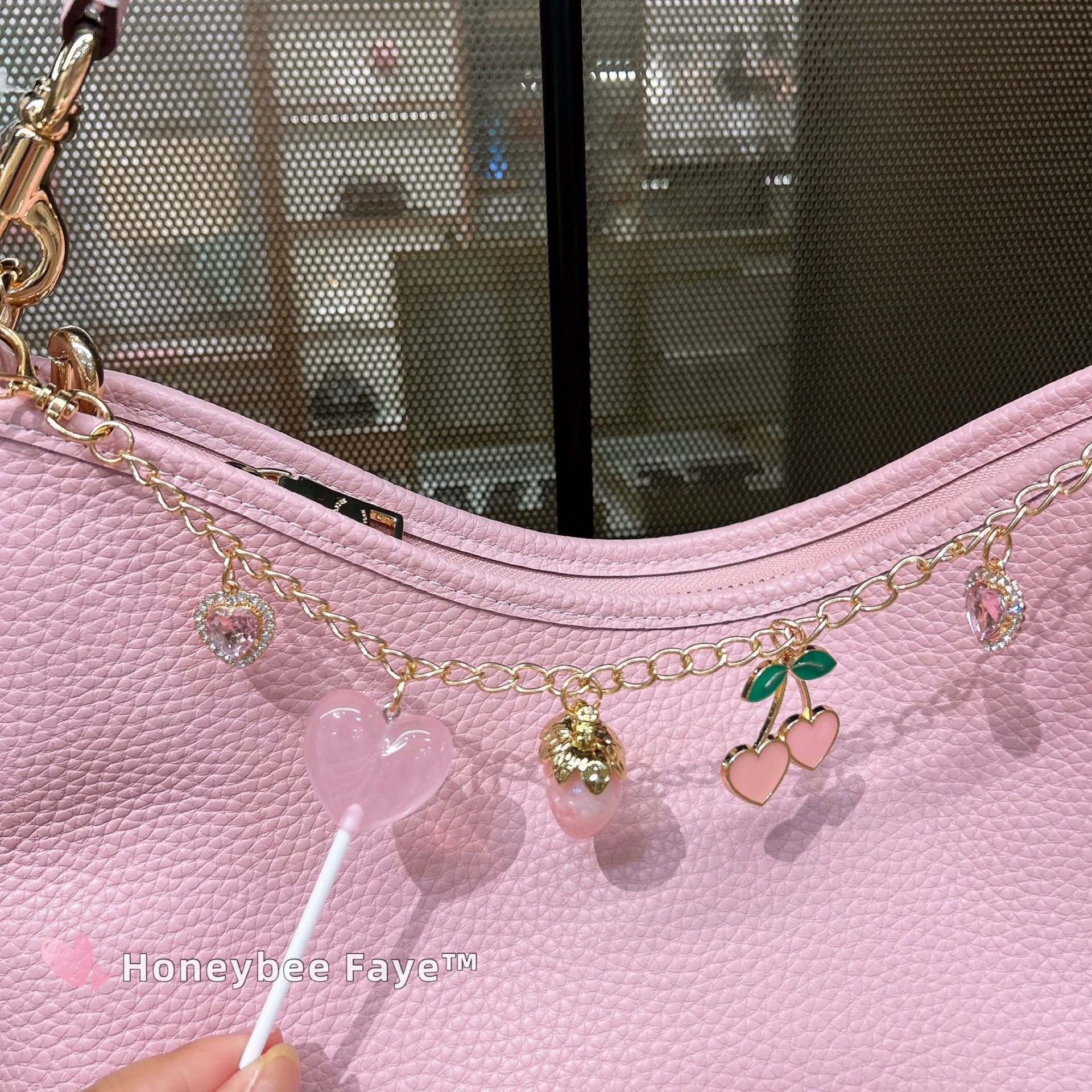 Coach Laurel Shoulder Bag CR148 Gold/Carnation Size ONE SIZE - 5 Thumbnail