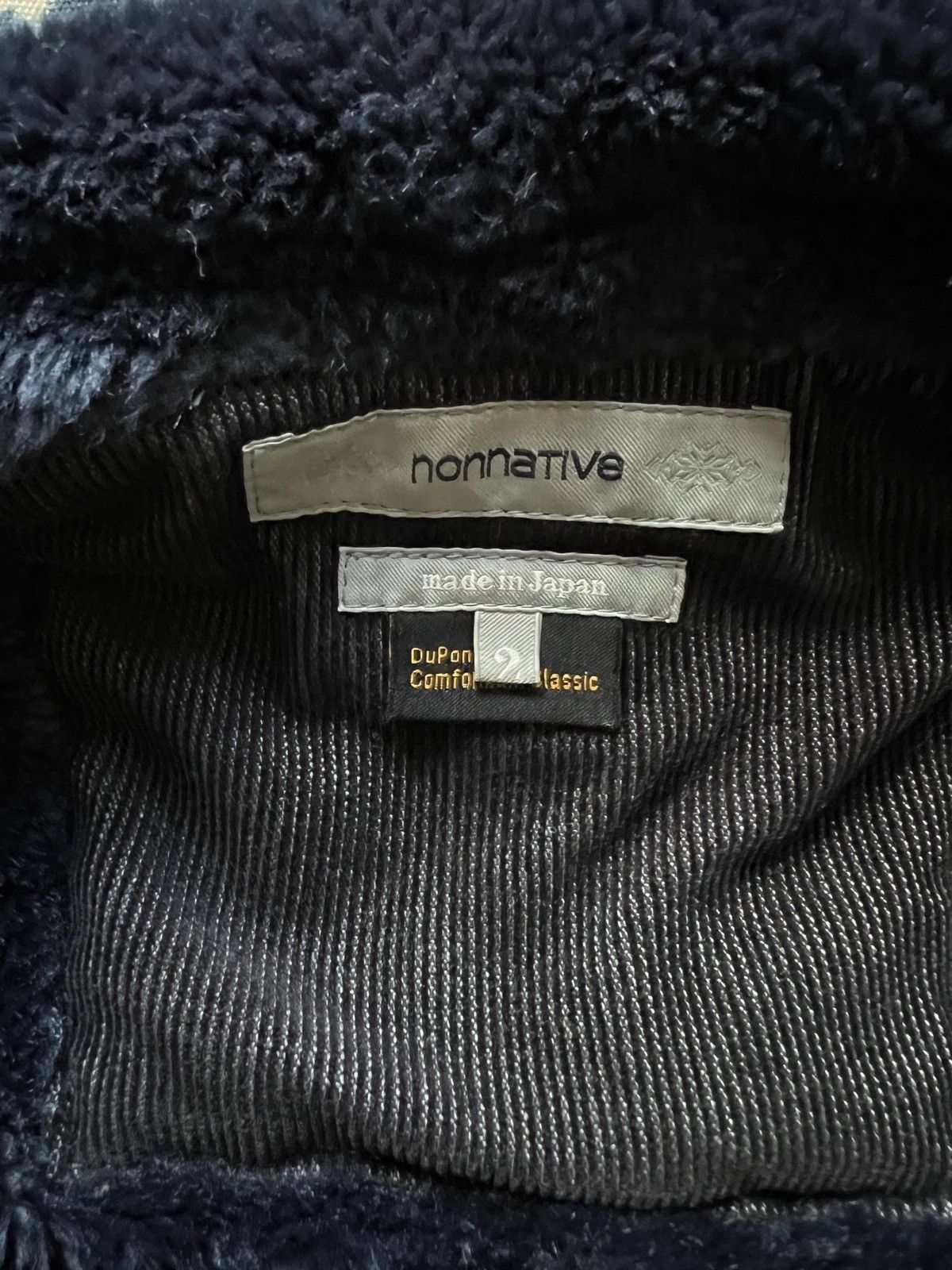 Nonnative × Undercover Nonnative Aizome Hand Dyed Corduroy Fur Coat Size US M / EU 48-50 / 2 - 17 Thumbnail