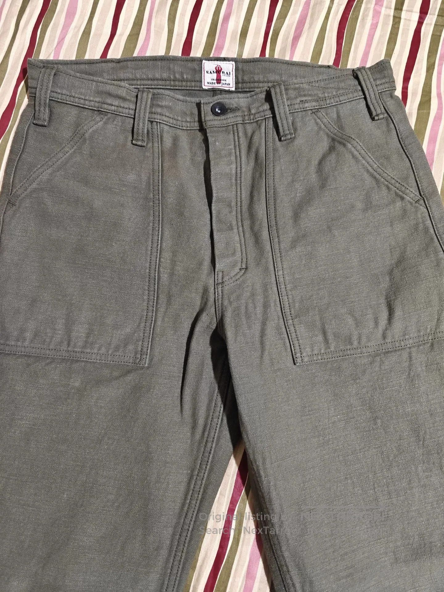 Samurai Jeans Samurai Jeans 15oz OG107 Work Pants. Size US 32 / EU 48 - 4 Thumbnail