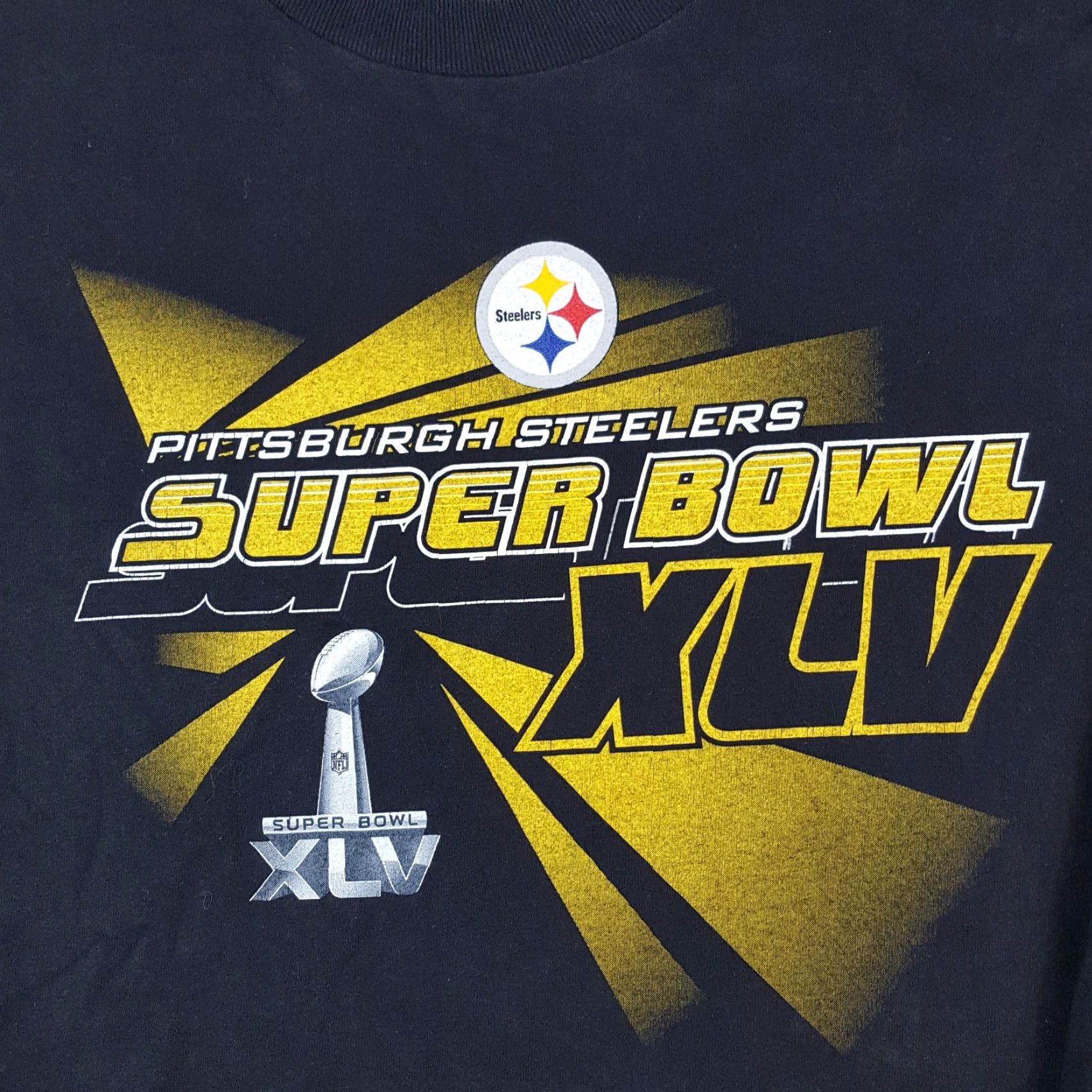 NFL VINTAGE Pittsburgh Steelers NFL Football Long Sleeve T Shirt Black Size L Adult Mens 90s 00s Vintage NFL Football Embroidered Logo Size US L / EU 52-54 / 3 - 3 Thumbnail