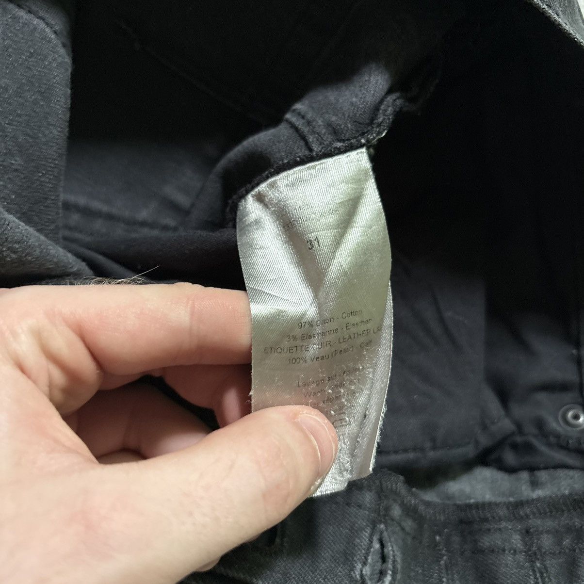 Dior Dior Homme by KVA Black Skinny Jeans | Size 31 Size US 31 - 9 Thumbnail