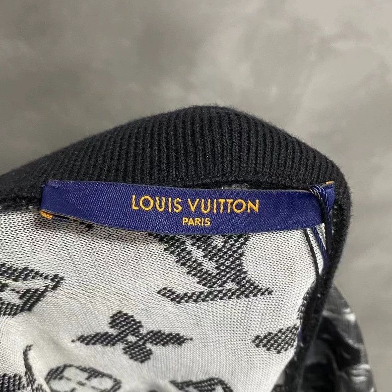 Louis Vuitton Louis Vuitton Black full-print logo short sleeve 2502-Next Size US XXL / EU 58 / 5 - 3 Thumbnail