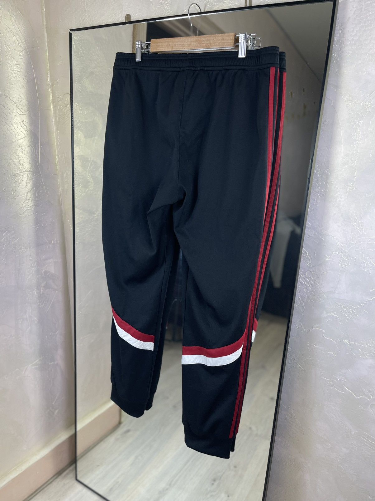 Adidas Adidas AC Milan 2014/15 Training Track Pants Rossoneri Size US 34 / EU 50 - 8 Thumbnail