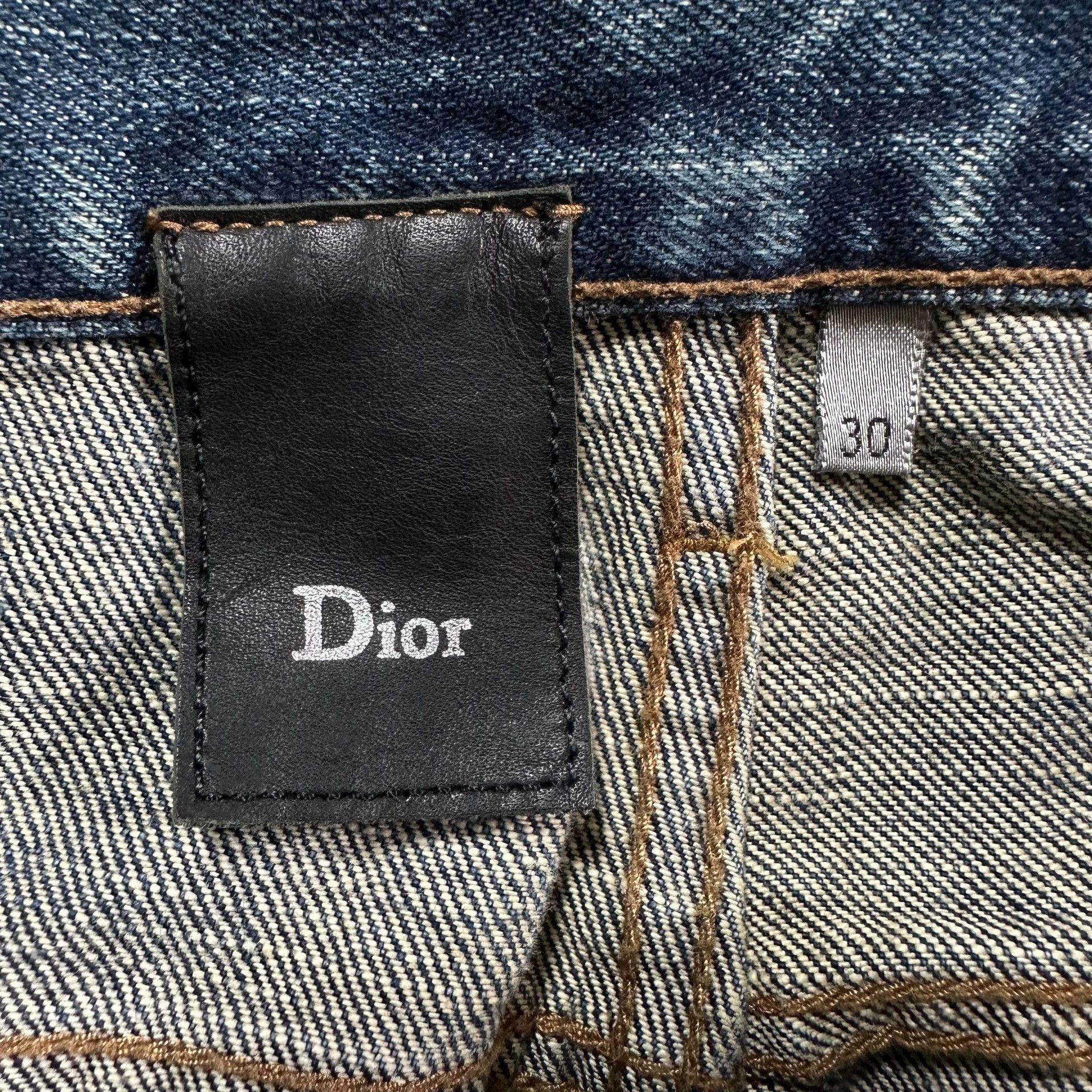 Dior dior vintage distressed denim jeans Size US 30 / EU 46 - 8 Thumbnail