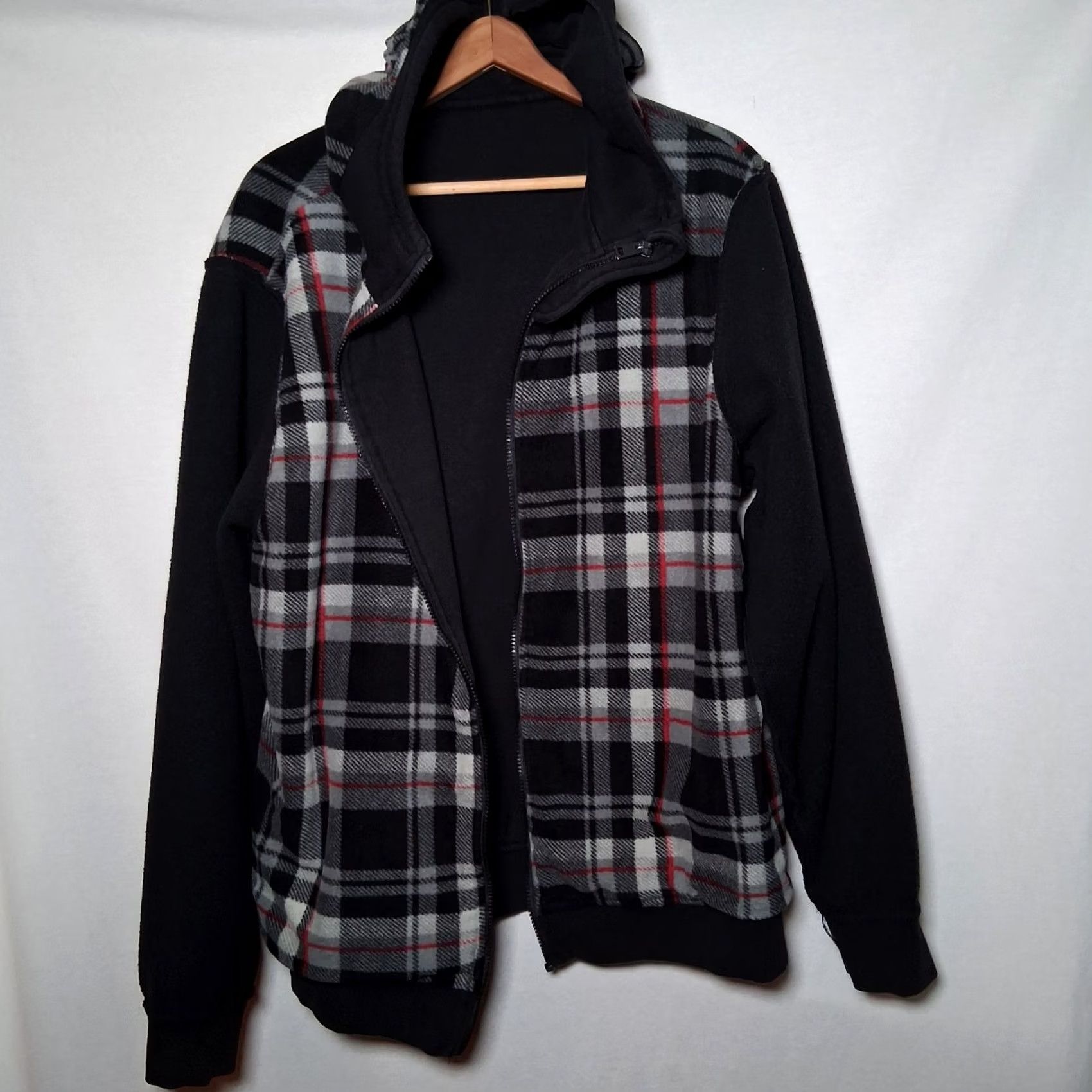 Vintage VINTAGE Coleman Hooded Sweatshirt Men XL Black Fleece Lined Hoodie Full Zip Work READ Size US XL / EU 56 / 4 - 3 Thumbnail