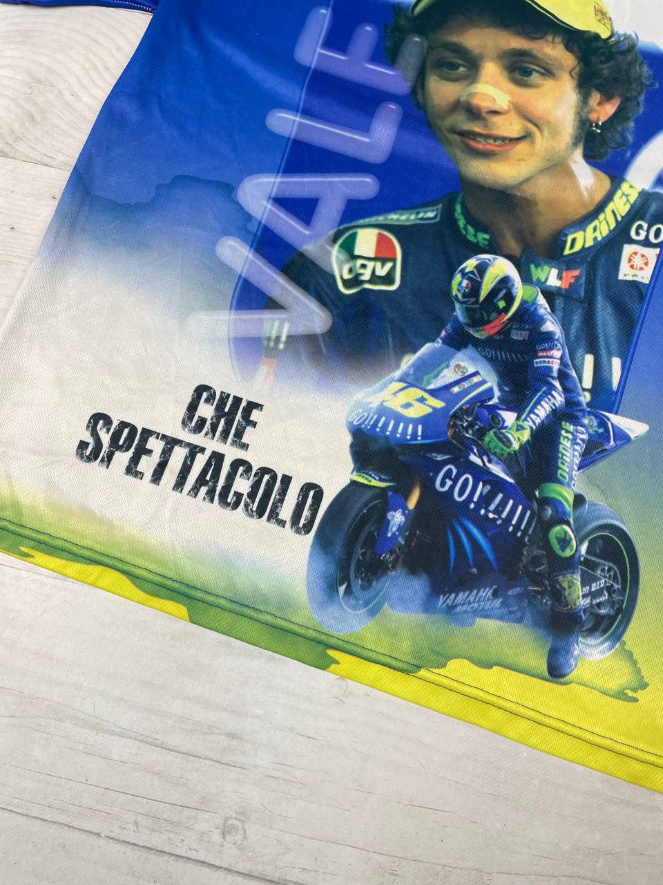 Other Vintage Valentino Rossi The Doctor T Shirt Jersey 90s MOTO Size US XL / EU 56 / 4 - 5 Thumbnail