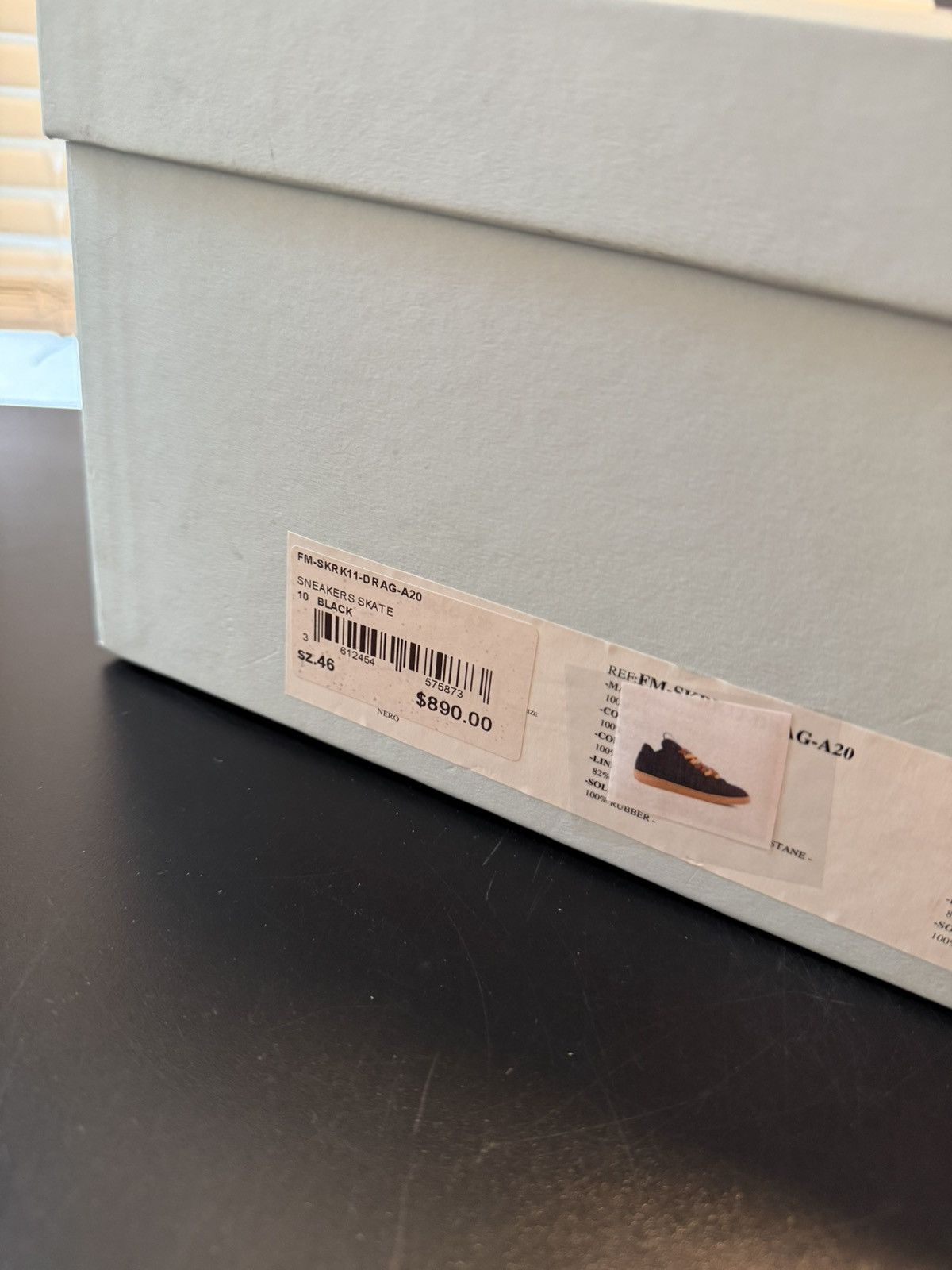 Lanvin Lanvin Curb Sneakers “Black Gum” Size 13 / 46 Eu Size US 13 / EU 46 - 21 Thumbnail