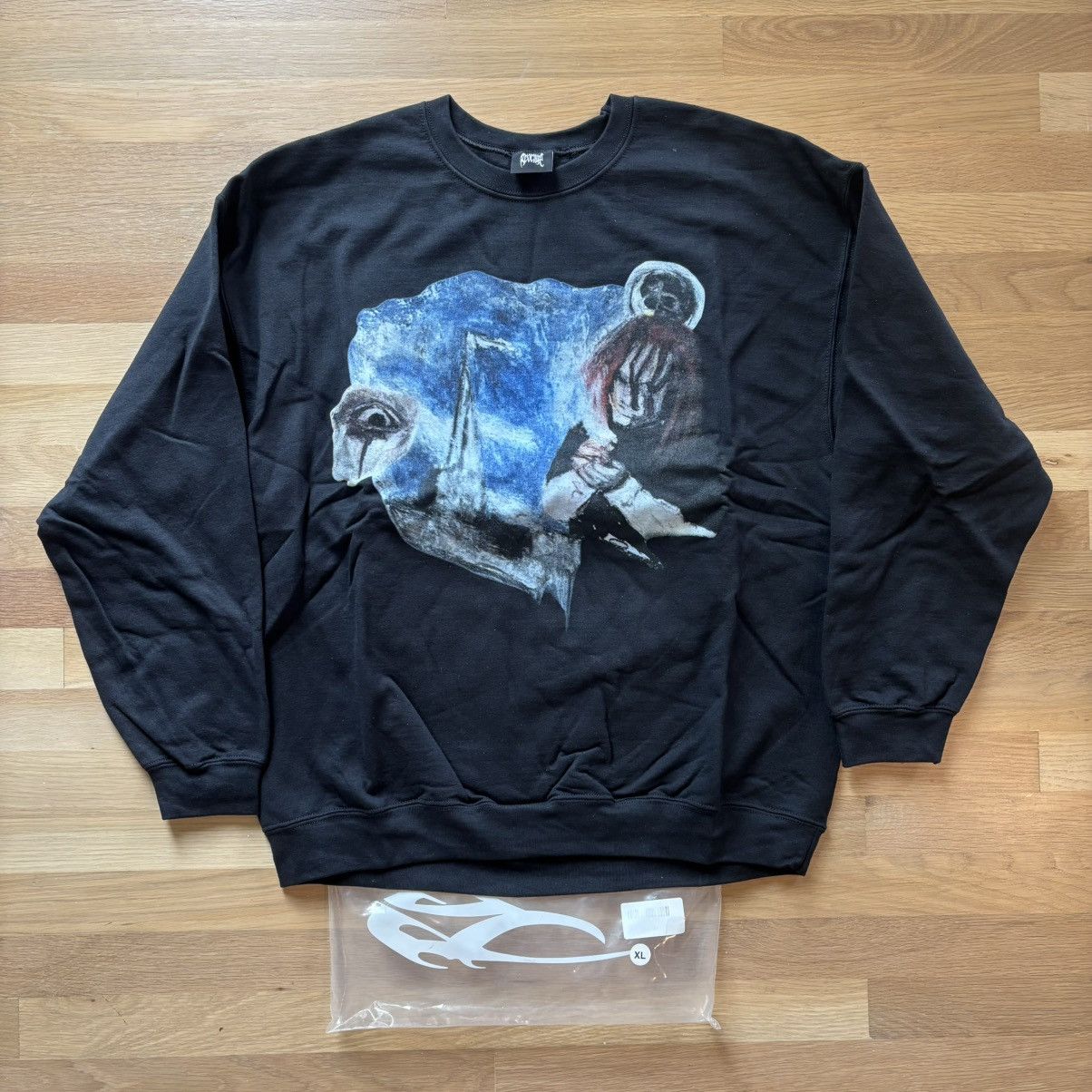 Revenge Revenge Crayon Trippie Redd Crewneck Sweatshirt Size US XL / EU 56 / 4 - 3 Thumbnail