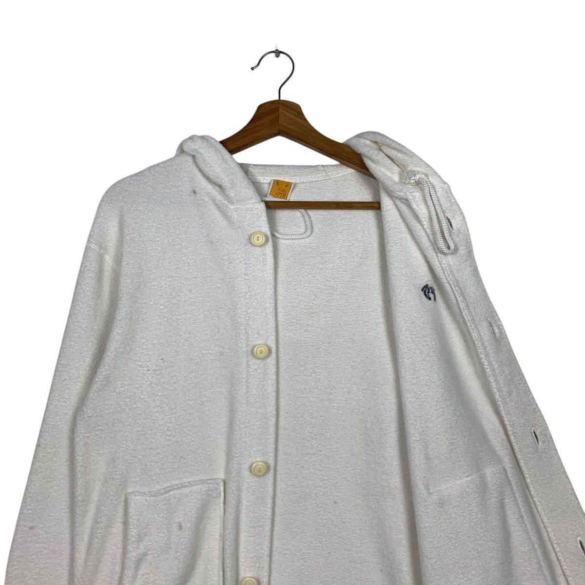 Hang Ten HANGTEN Small Logo White Zipper Hoodies Sweatshirt #2016-C87 Size US L / EU 52-54 / 3 - 12 Thumbnail