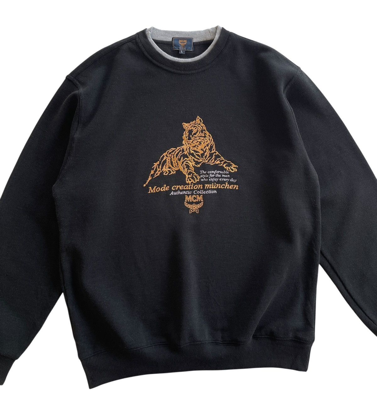 MCM MCM Luxury Crewneck Sweatshirt Size US L / EU 52-54 / 3 - 2 Thumbnail