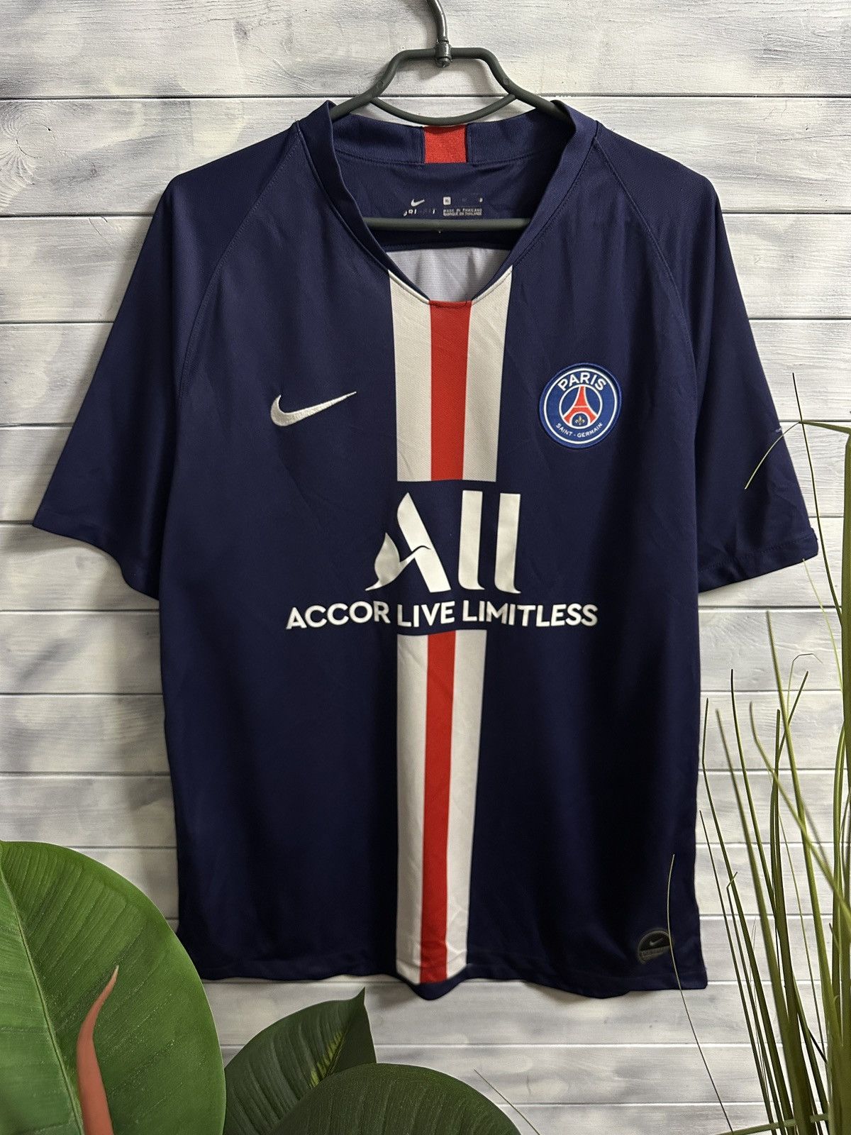 Nike Soccer Jersey Nike PSG Paris Saint German Size US XL / EU 56 / 4 - 1 Thumbnail