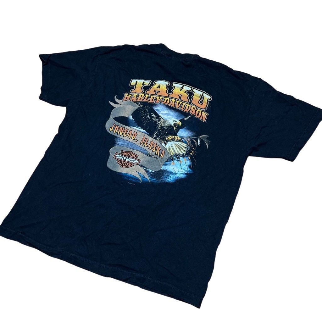 Harley Davidson × Vintage Harley Davidson T Shirt Alaska Large Size US L / EU 52-54 / 3 - 1 Thumbnail