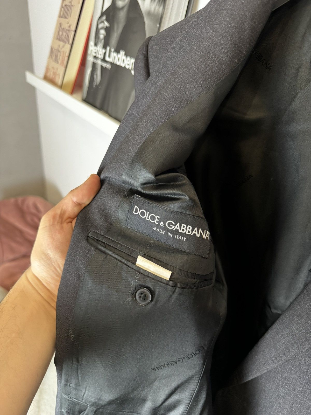 Dolce & Gabbana Dolce & Gabbana Designer Wool Blazer Avant Garde Luxury Size 50R - 4 Thumbnail