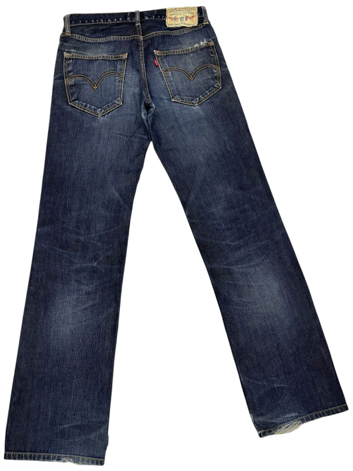 Hysteric Glamour VINTAGE LEVIS 502 DISTRESSED DENIM JEANS Size US 31 - 4 Thumbnail