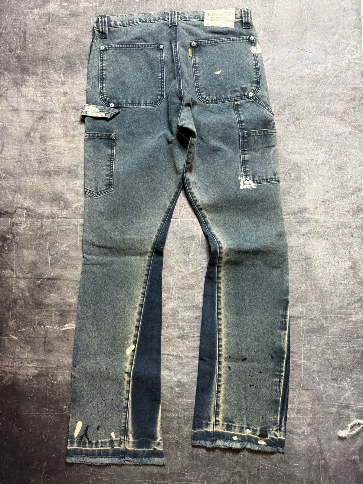 Gallery Dept. Gallery Dept. LA Flare Carpenter Pants in Navy Size US 33 - 2 Thumbnail