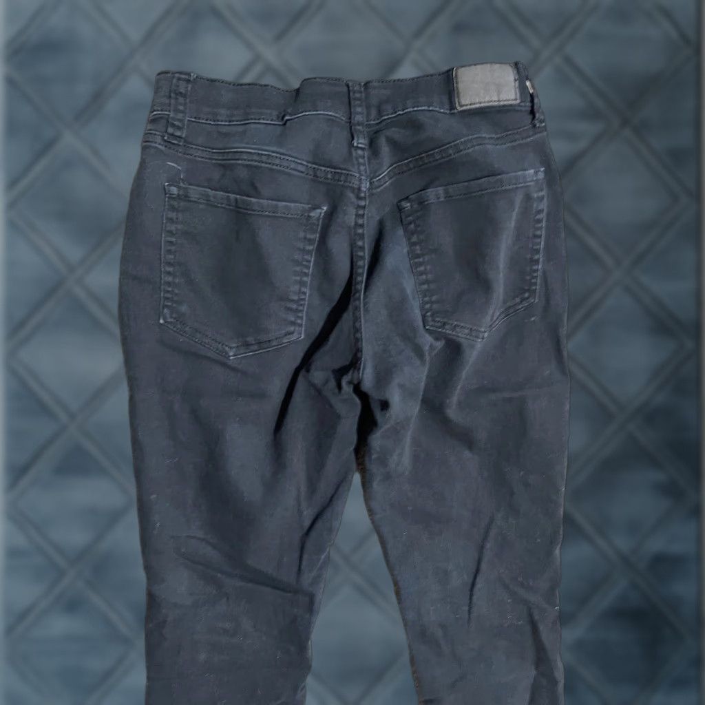 Vintage Aero Womens High Waisted Cropped Jeggings Size 4 Black Denim Stretch Pants Size 27" / US 4 / IT 40 - 1 Thumbnail