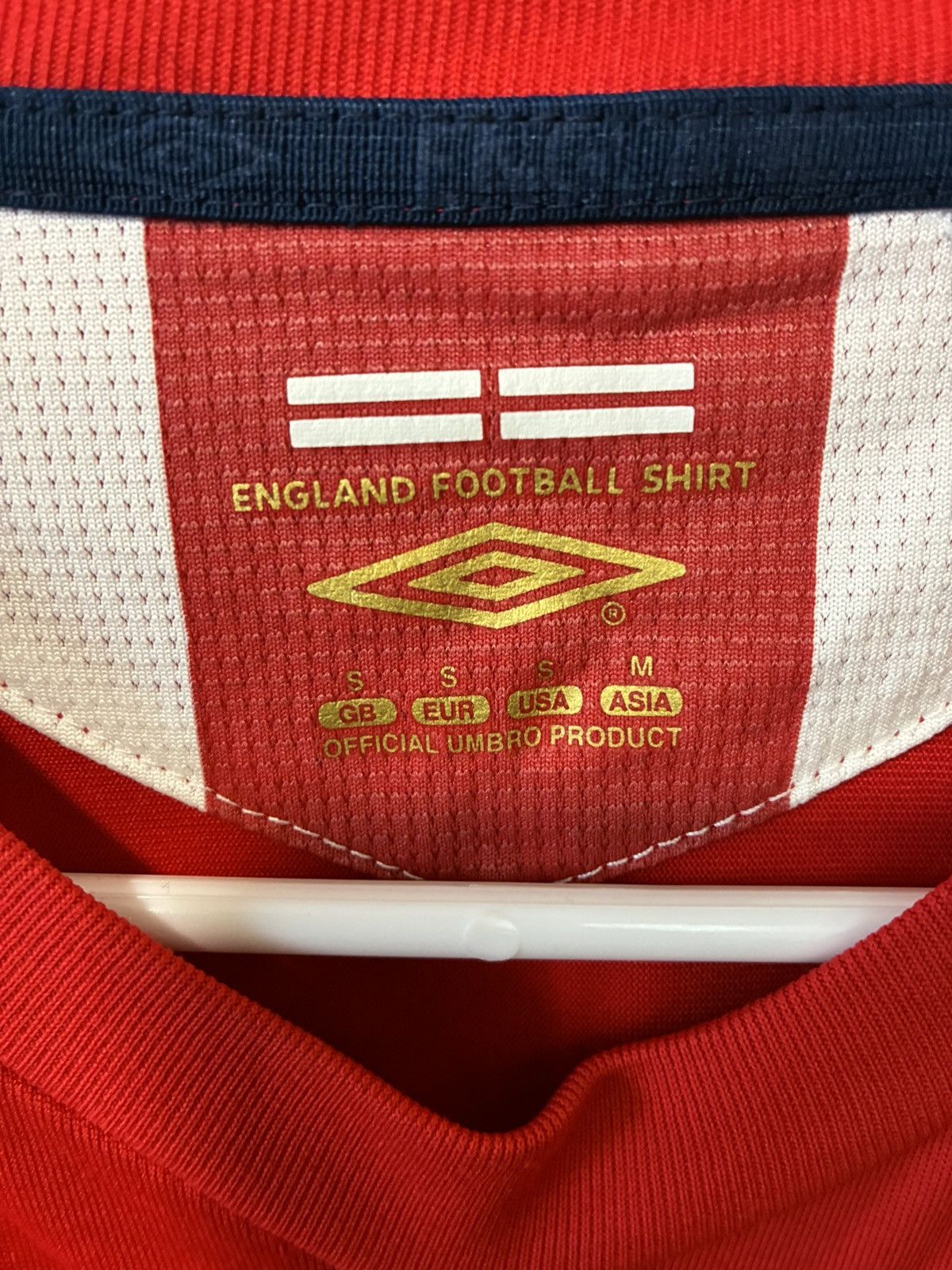 Umbro Umbro England NT Lampard 2006 World Cup soccer jersey kit Size US S / EU 44-46 / 1 - 3 Thumbnail