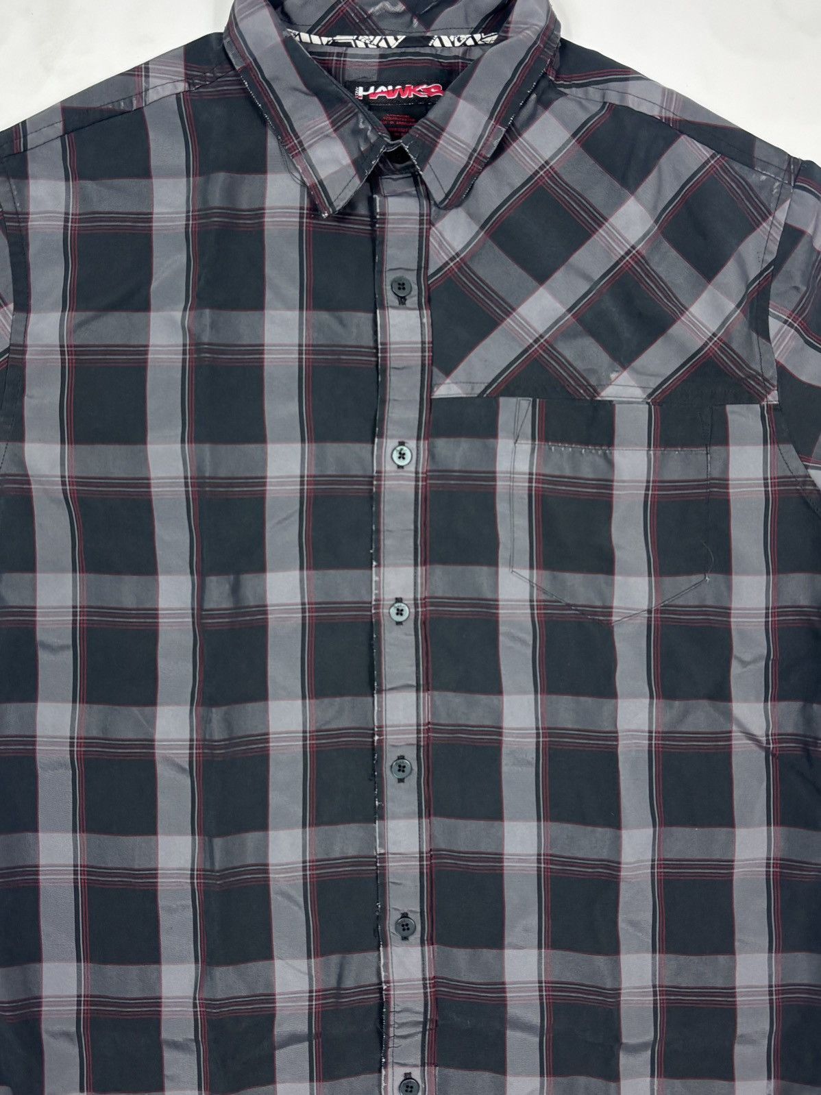 Vintage Vintage 2000s Tony Hawk Skater Polo Shirt Size US L / EU 52-54 / 3 - 1 Thumbnail