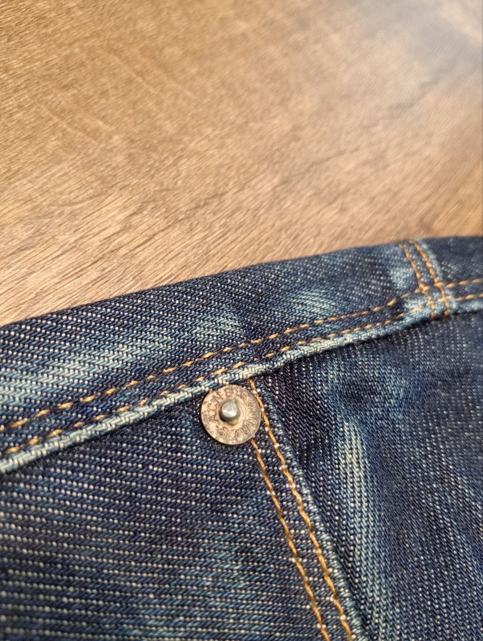 Acne Studios ACNE STUDIOS MAX NEW RAW INDIGO DENIM PANTS Size US 30 / EU 46 - 6 Thumbnail