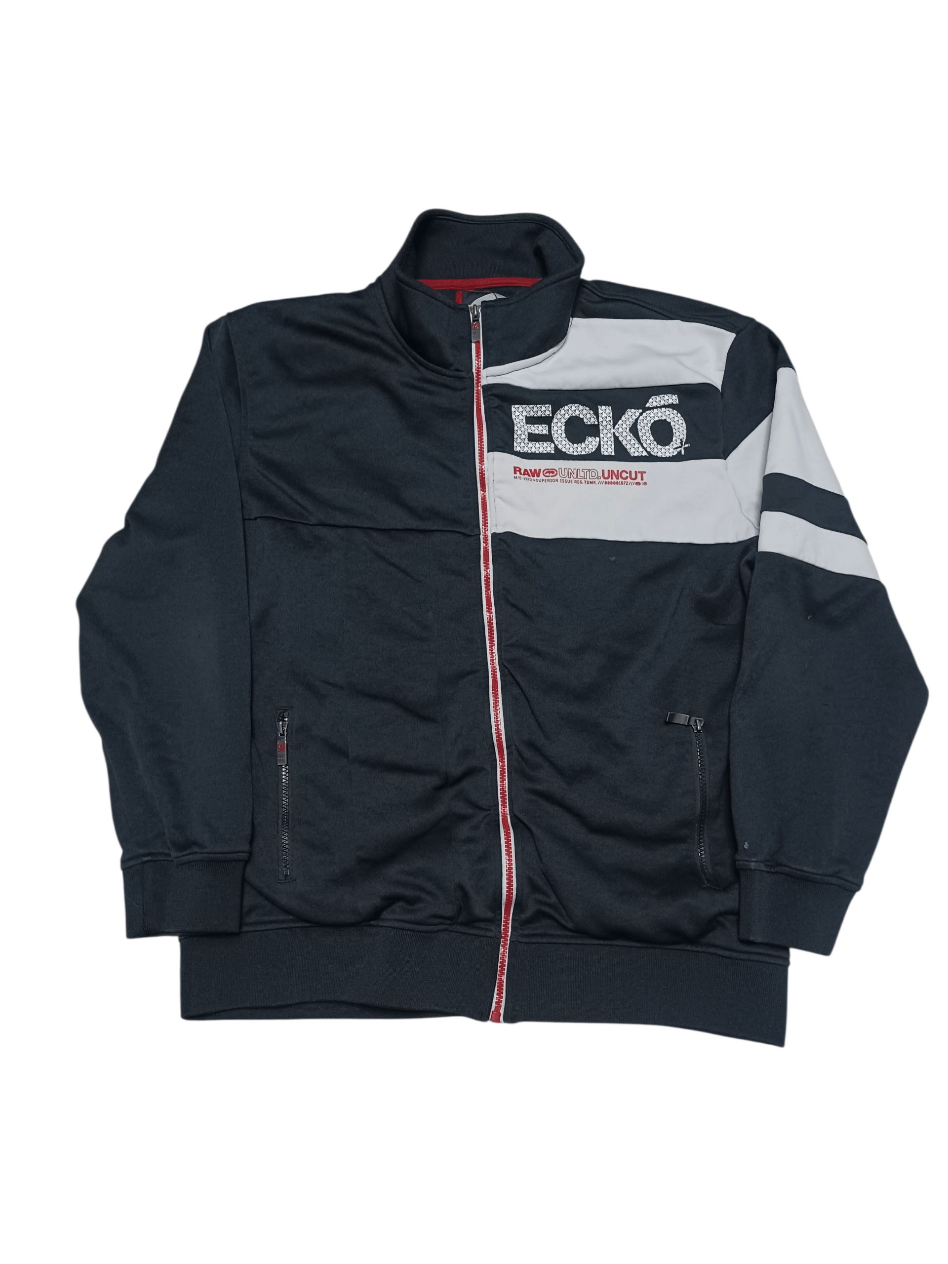 Ecko Unltd. ECKO UNLIMITED RAP SK8 DRILL STREETWEAR TRACK JACKET Size US XL / EU 56 / 4 - 1 Thumbnail