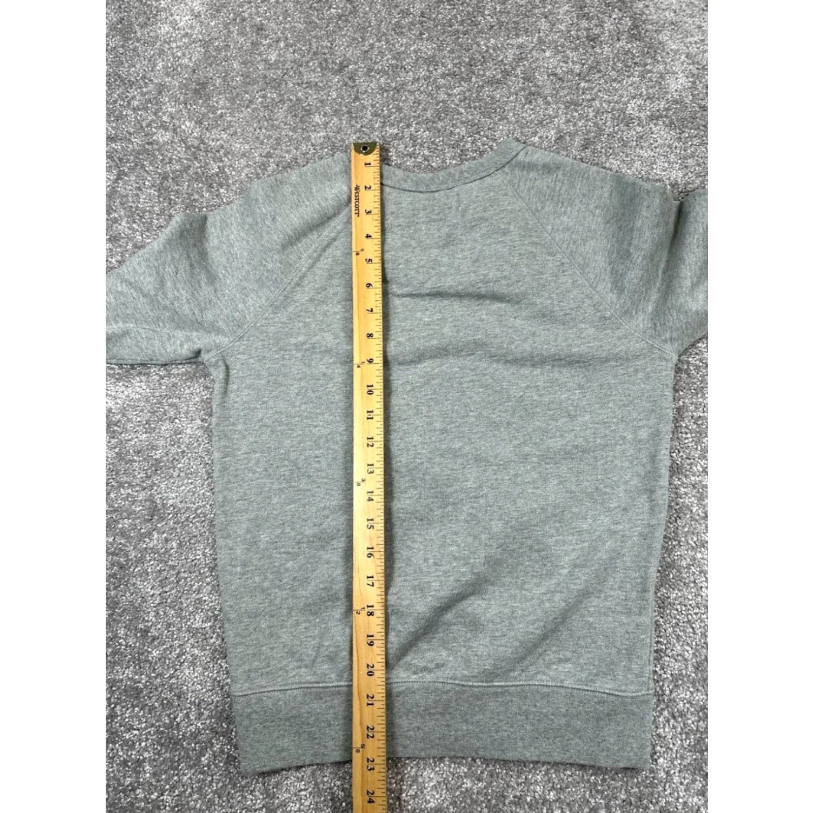 Everlane Everlane Sweatshirt Womens XS Gray Cotton Fleece Pullover Crew Neck Regular Fit Long Sleeve Activewear Winter Fall Spring Womens Size XS / US 0-2 / IT 36-38 - 7 Thumbnail