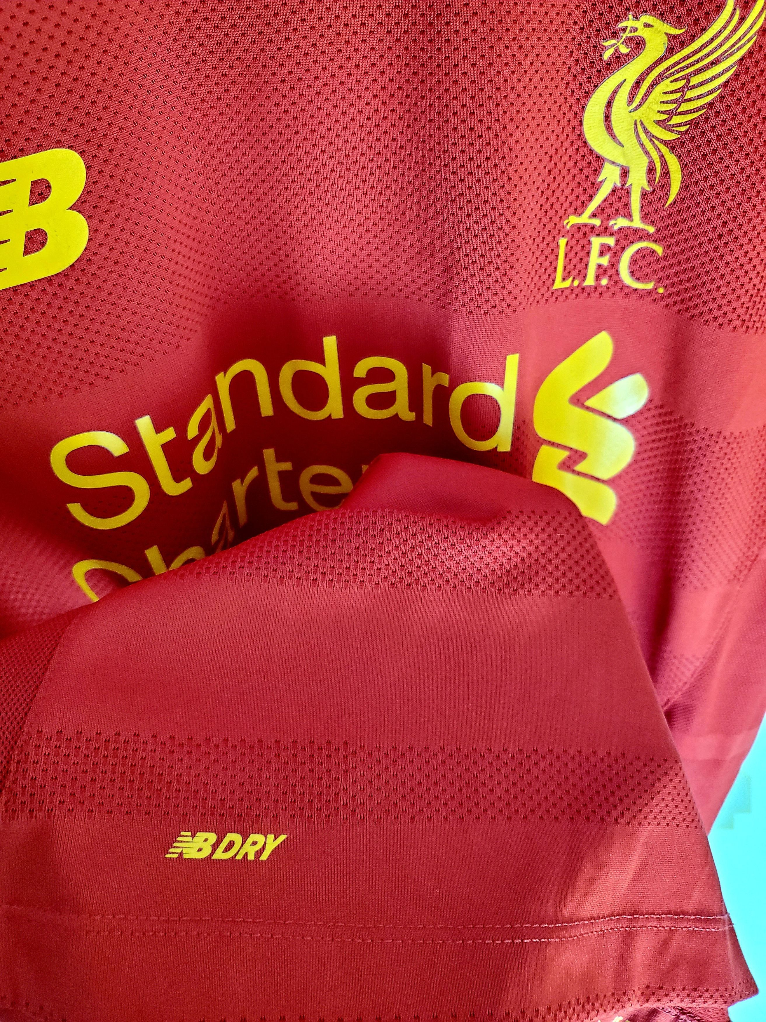 Nike FC Liverpool 2016 2017 home soccer jersey L New condition Size US L / EU 52-54 / 3 - 4 Thumbnail