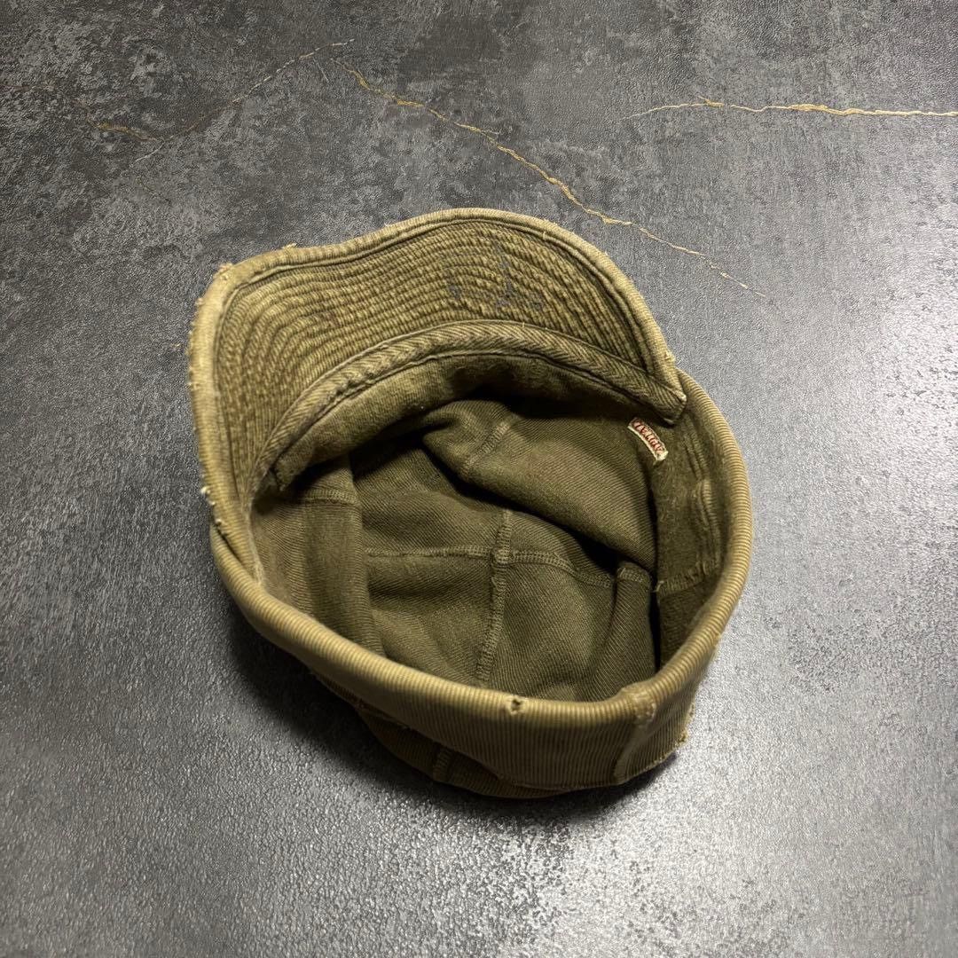 Kapital Conductor Soft Brim Beanie Visor Distressed weathered hat Size ONE SIZE - 7 Thumbnail