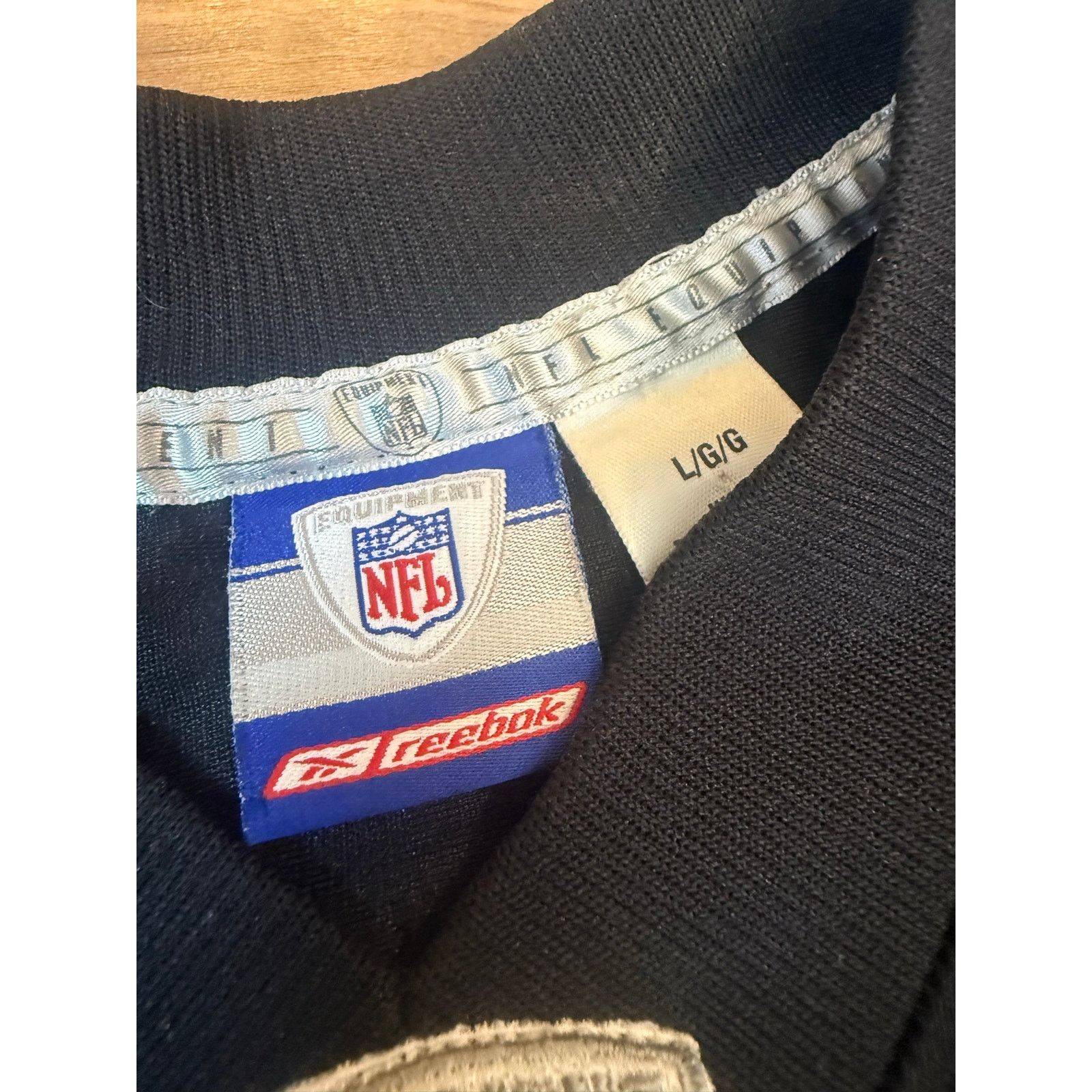 Reebok NFL Reebok Tim Brown Raiders Jersey Size Large Size US L / EU 52-54 / 3 - 3 Thumbnail