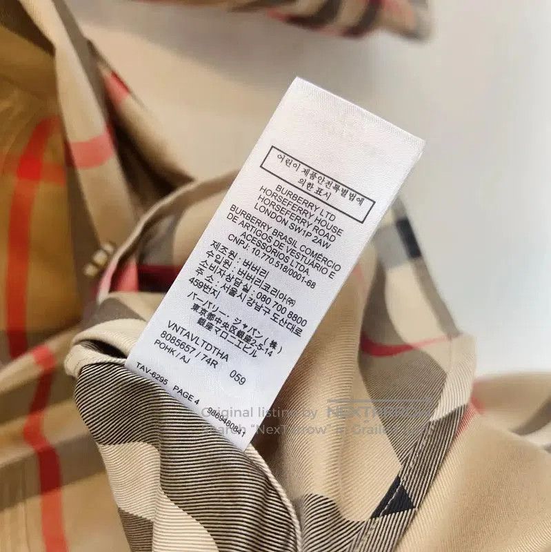 Burberry Burberry Khaki Cotton Long Sleeve Shirt. Size S / US 4 / IT 40 - 5 Thumbnail