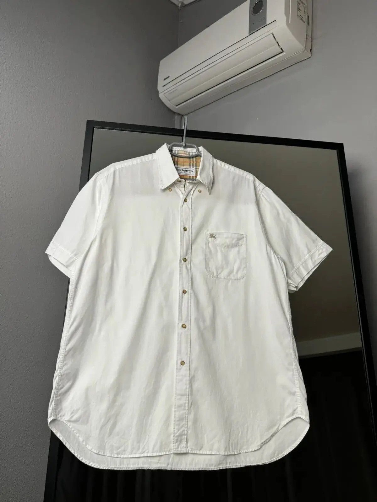 Burberry × Vintage Vintage Burberrys shirt Nova Check Burberry Shirt y2k style Size US L / EU 52-54 / 3 - 4 Thumbnail