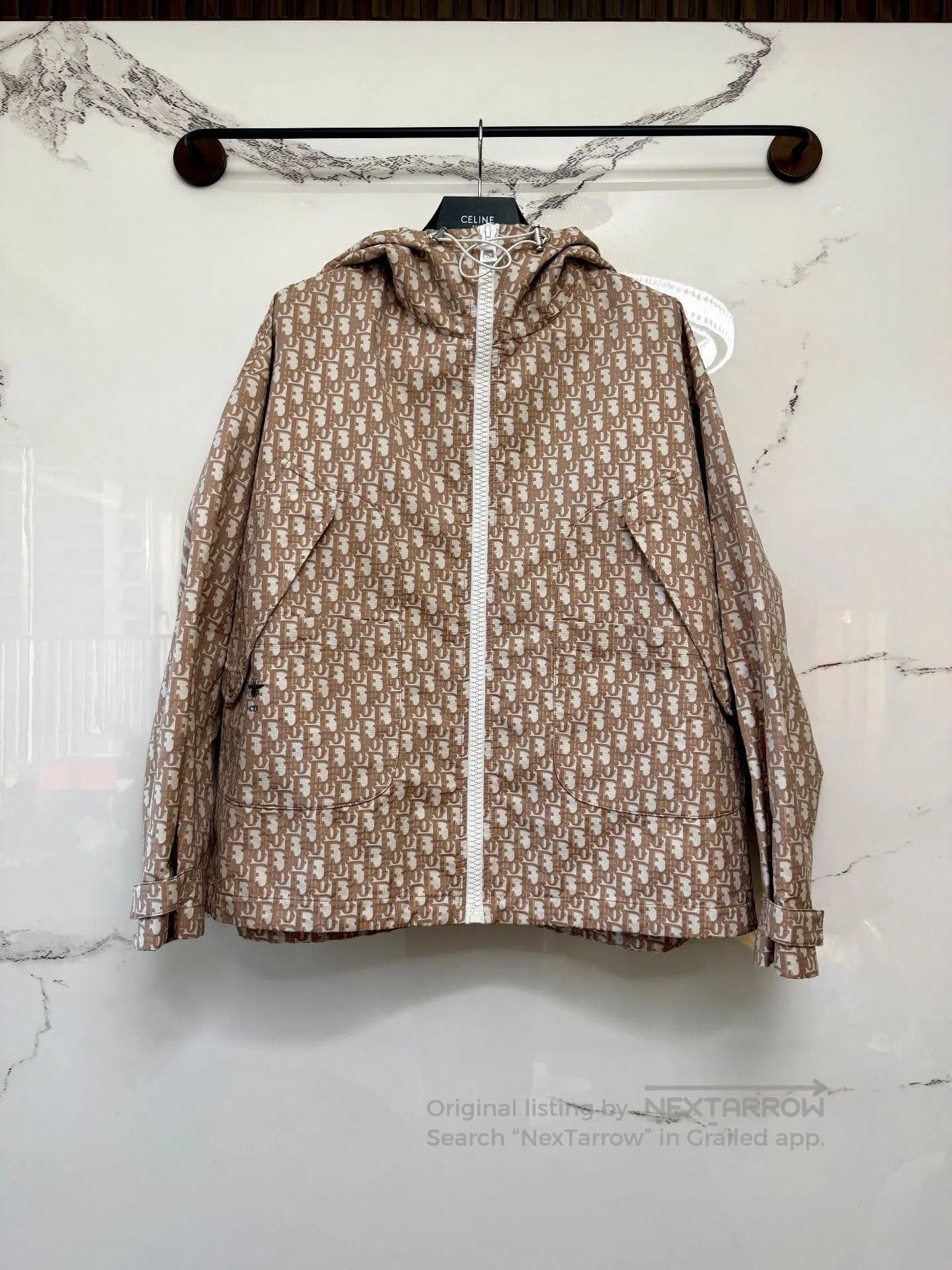 Dior dior pink printed hooded jacket. Size S / US 4 / IT 40 - 1 Thumbnail