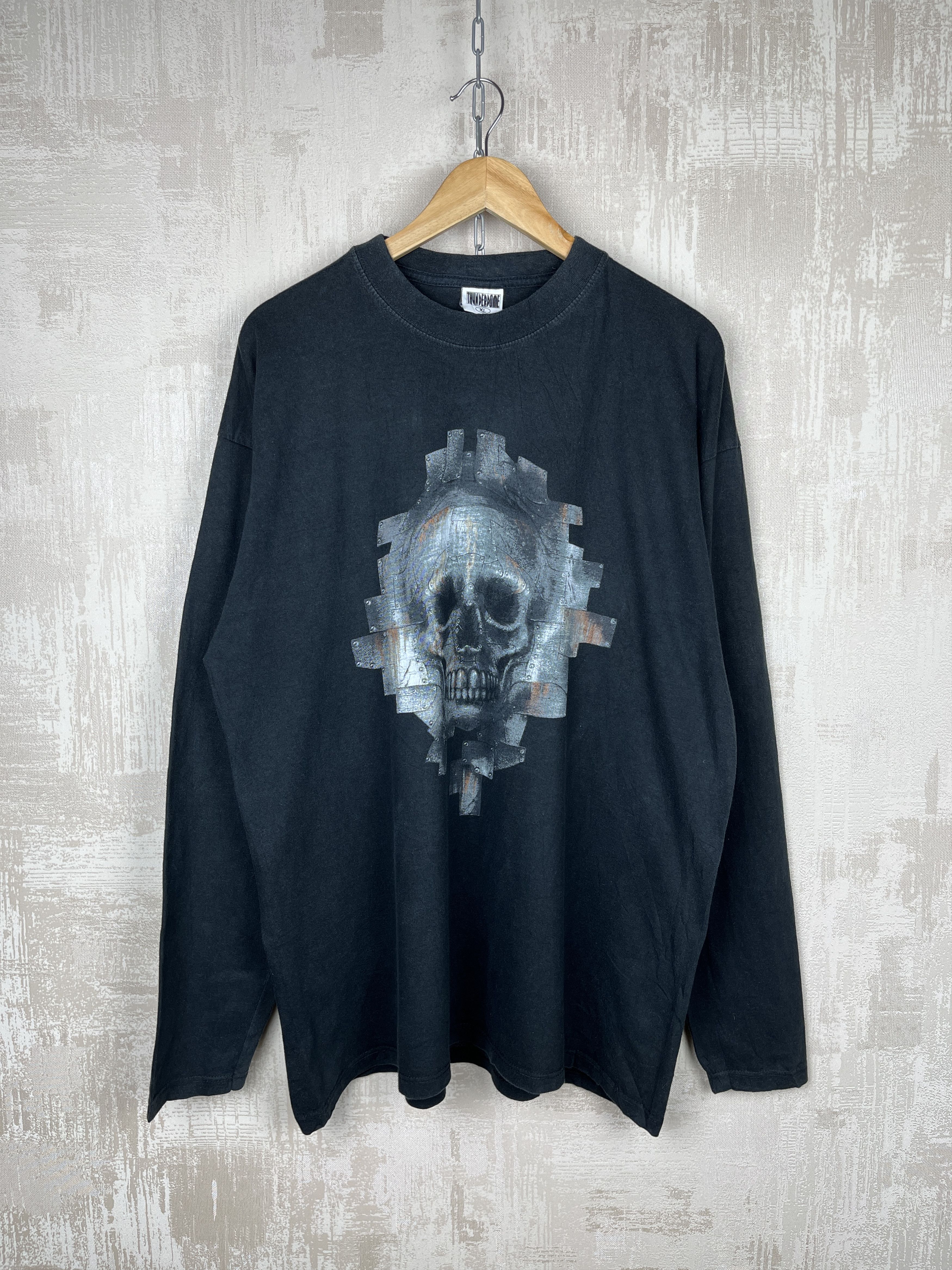 Thunderdome Thunderdome Music Festival Techno Rave 1998 Skull T-shirt Size US XL / EU 56 / 4 - 2 Thumbnail