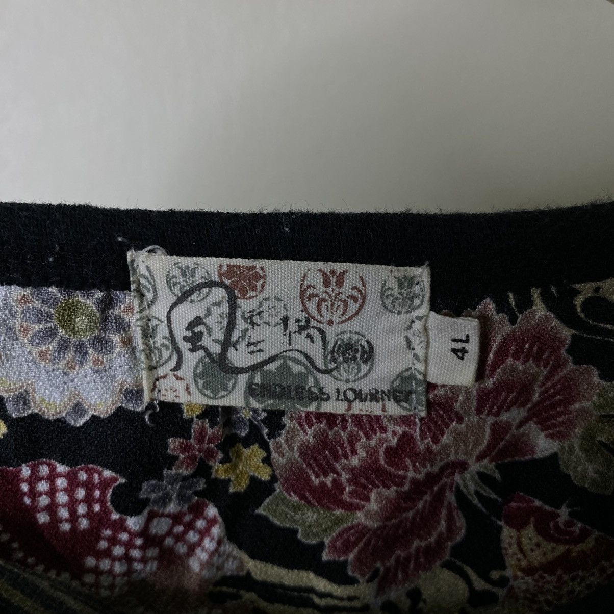 Japanese Brand Dragon Sukajan Motive Ed Hardy Karakuri Tamashii Style Tee Size US XXL / EU 58 / 5 - 3 Thumbnail