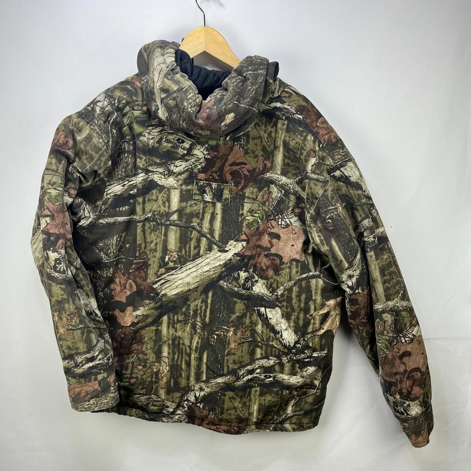 Mossy Oaks Vintage Tree Camo Mossy Oak Zip Up Jacket Hoodie Hooded XL Size ONE SIZE - 9 Thumbnail