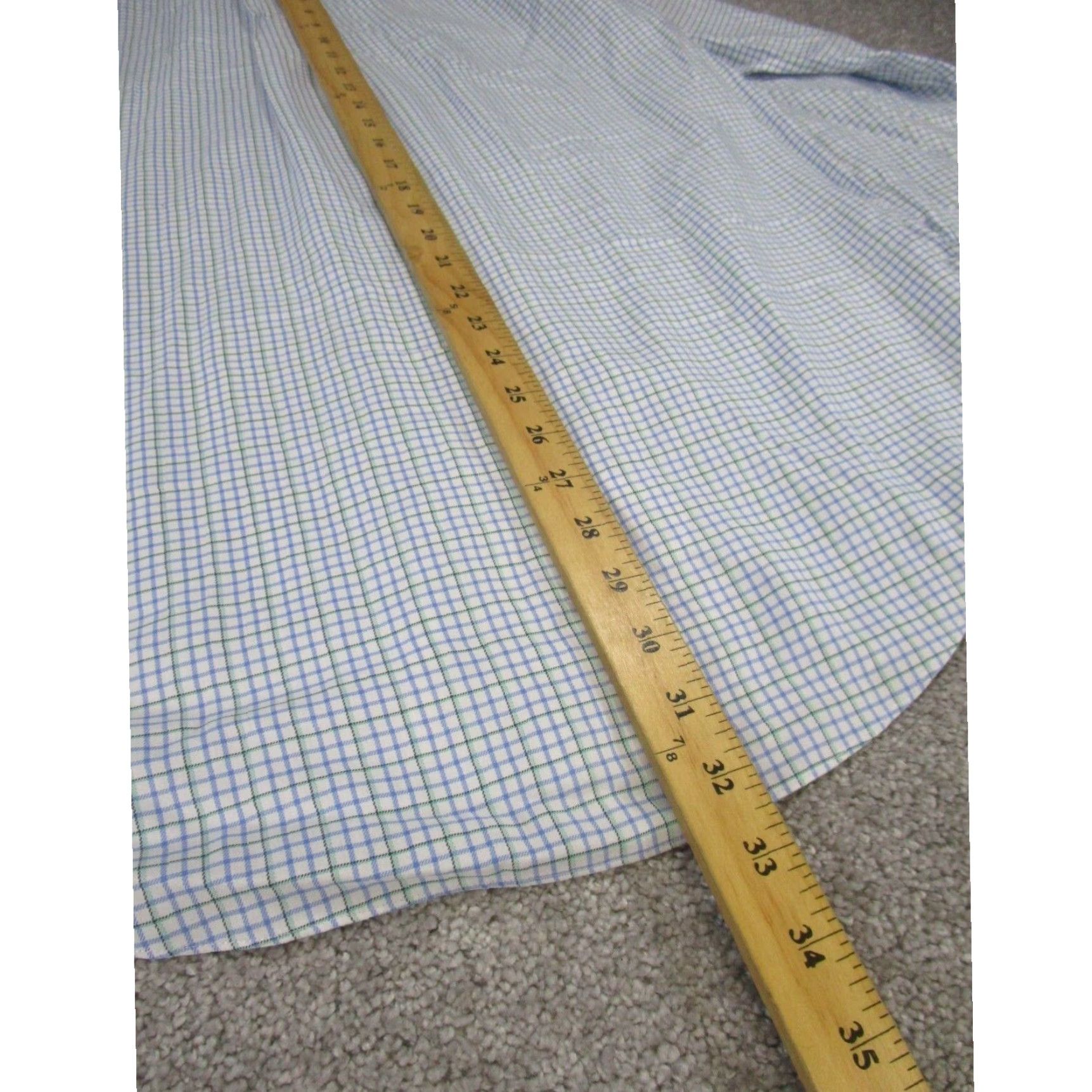 Brooks Brothers Brooks Brothers Mens Medium White Plaid Cotton Shirt Size US M / EU 48-50 / 2 - 5 Thumbnail
