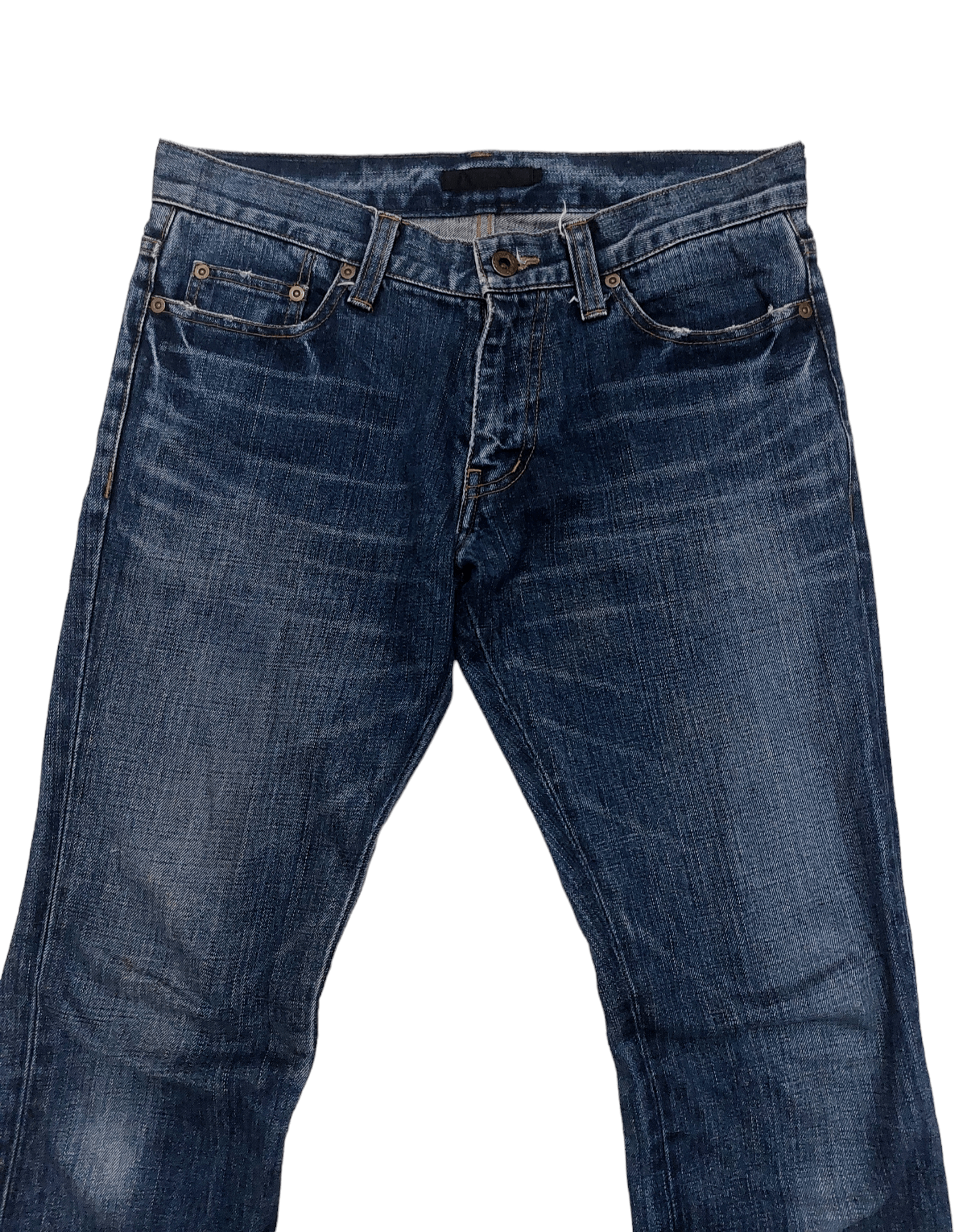 Japanese Brand Flare Jeans Rico Japan Low Rise Boot Cut Zipped Size US 30 / EU 46 - 6 Thumbnail