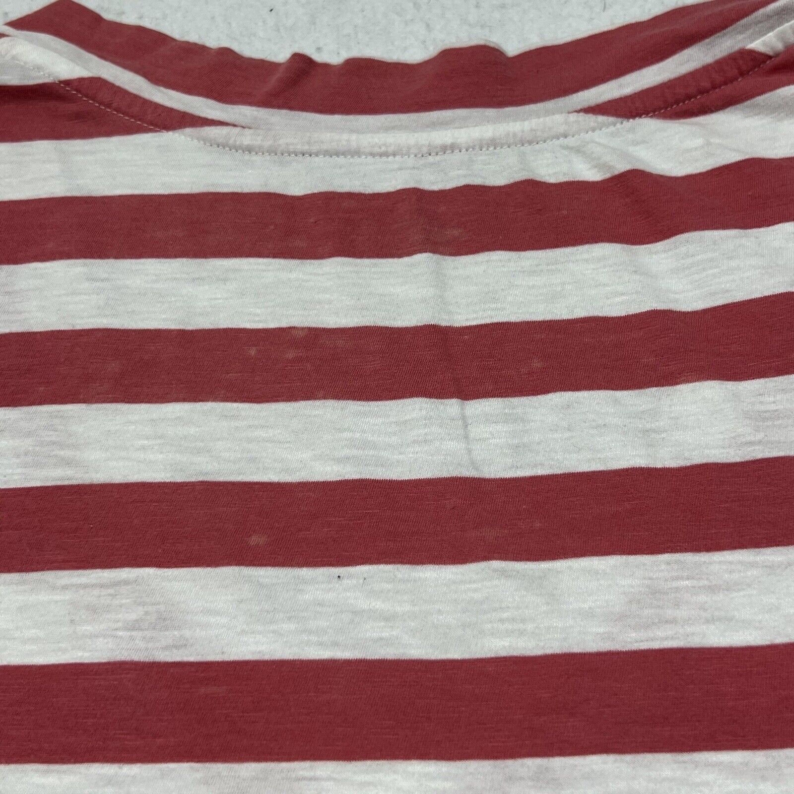 Ralph Lauren Ralph Lauren Medium V-Neck T-Shirt Mini Dress Pink Stripe Size M / US 6-8 / IT 42-44 - 11 Thumbnail