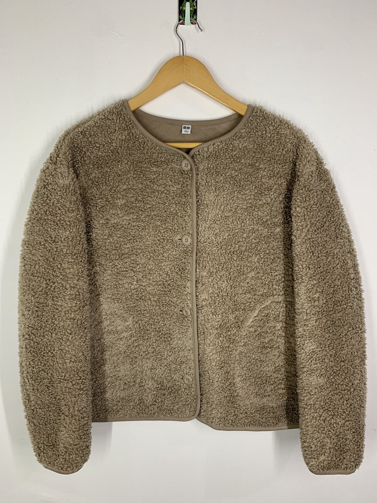 Japanese Brand × Uniqlo 🔥Steals l🔥 Uniqlo Japanese Brand Fleece Cardigan Size US L / EU 52-54 / 3 - 1 Thumbnail
