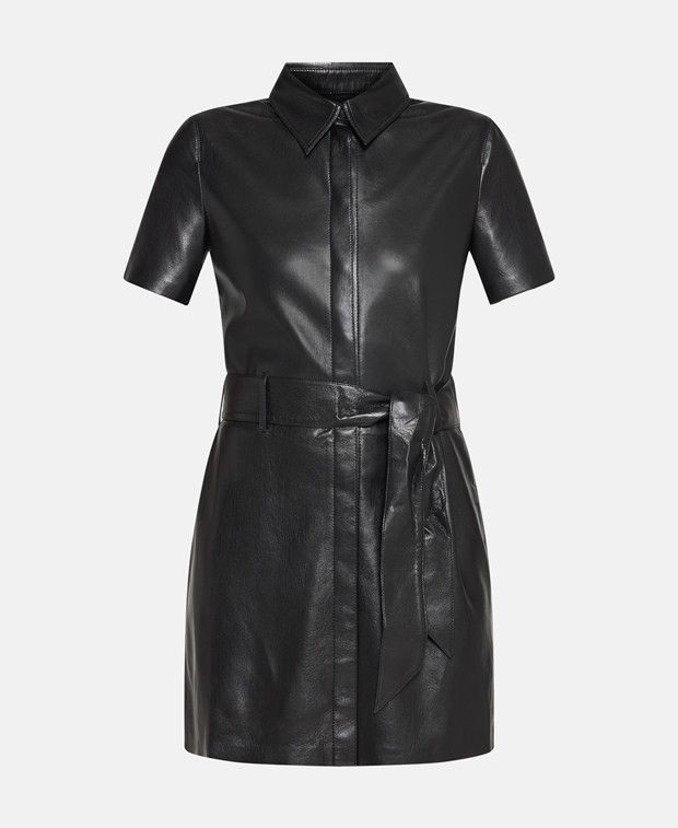 Nanushka Leather-look dress Size S / US 4 / IT 40 - 1 Thumbnail