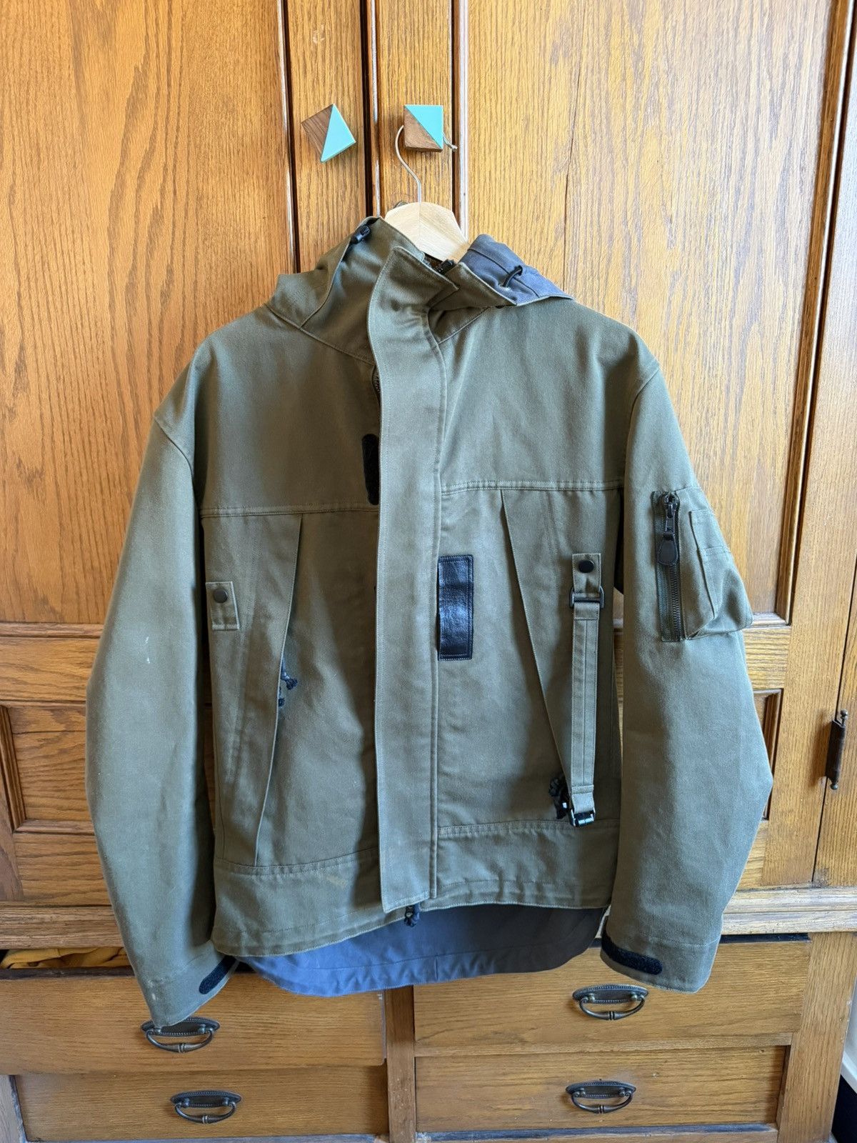 Olive Tech Flight Jacket